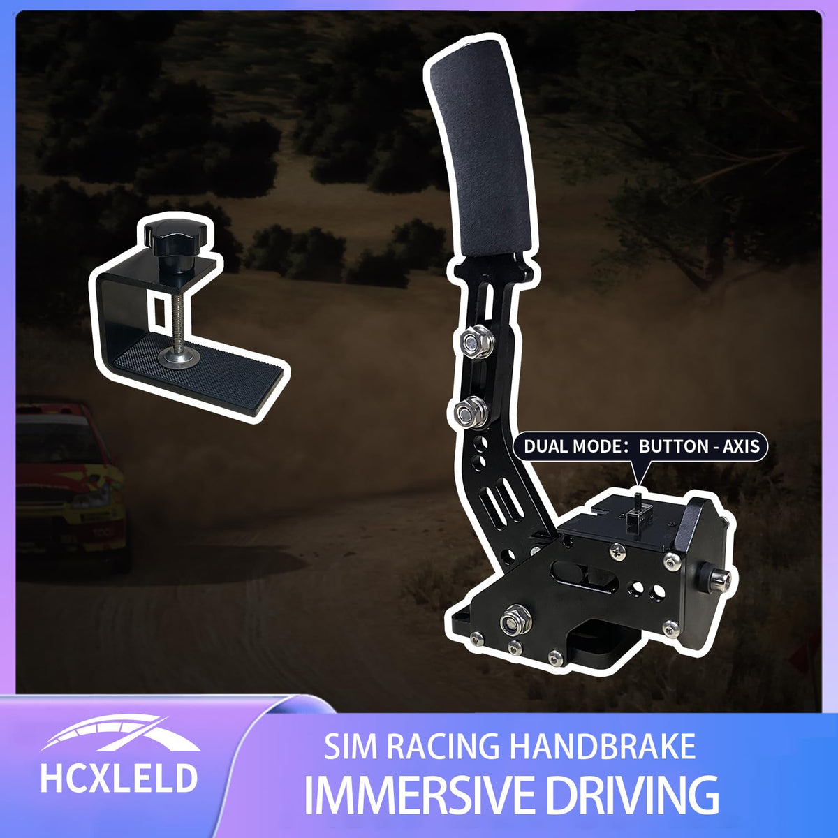 HCXLELD Freno de mano Sim Racing, volante de carreras G29 G923 comp...
