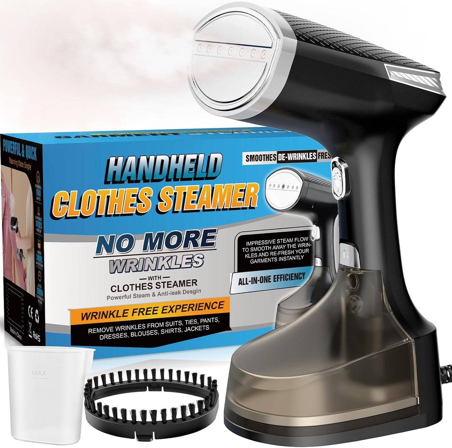Vaporizador portátil para ropa, ligero y fácil de llevar, vaporizad...