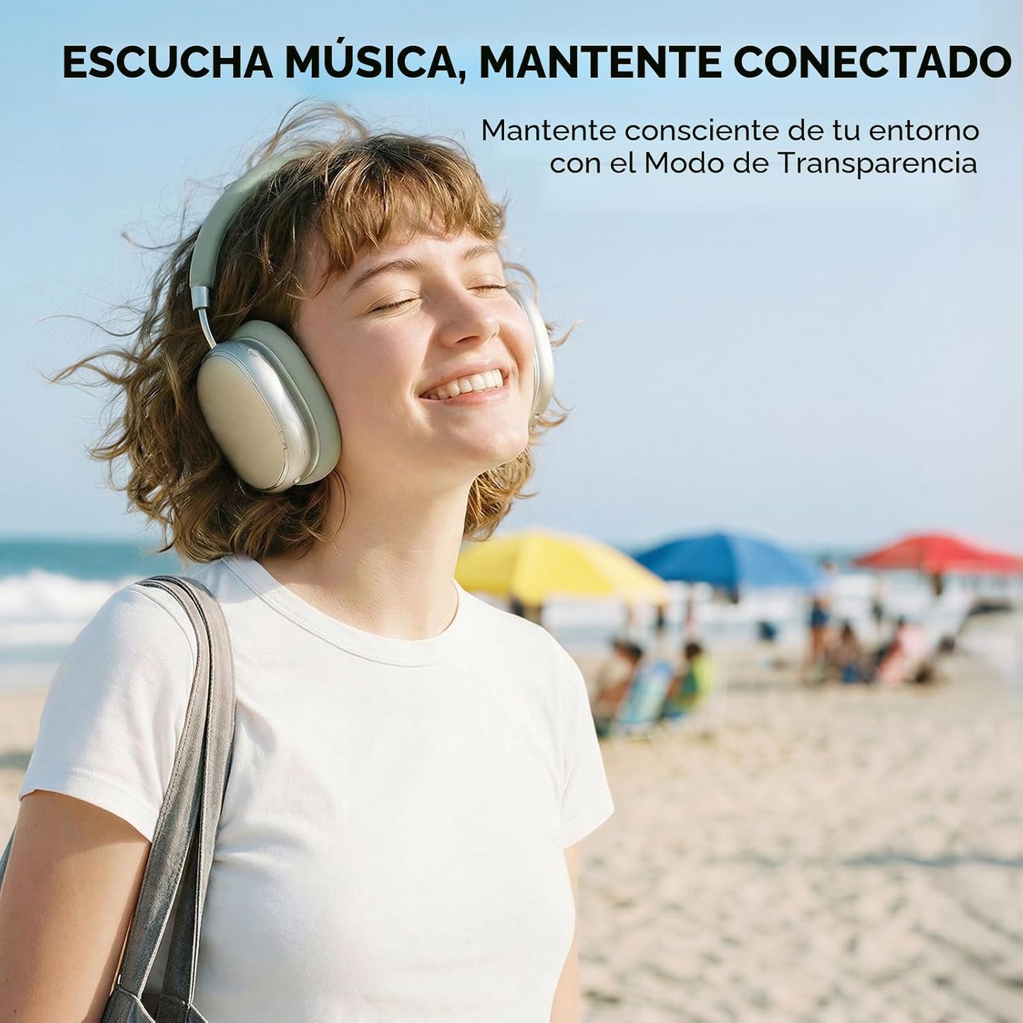 FOFUN NC95 - Auriculares híbridos con cancelación activa de ruido c...