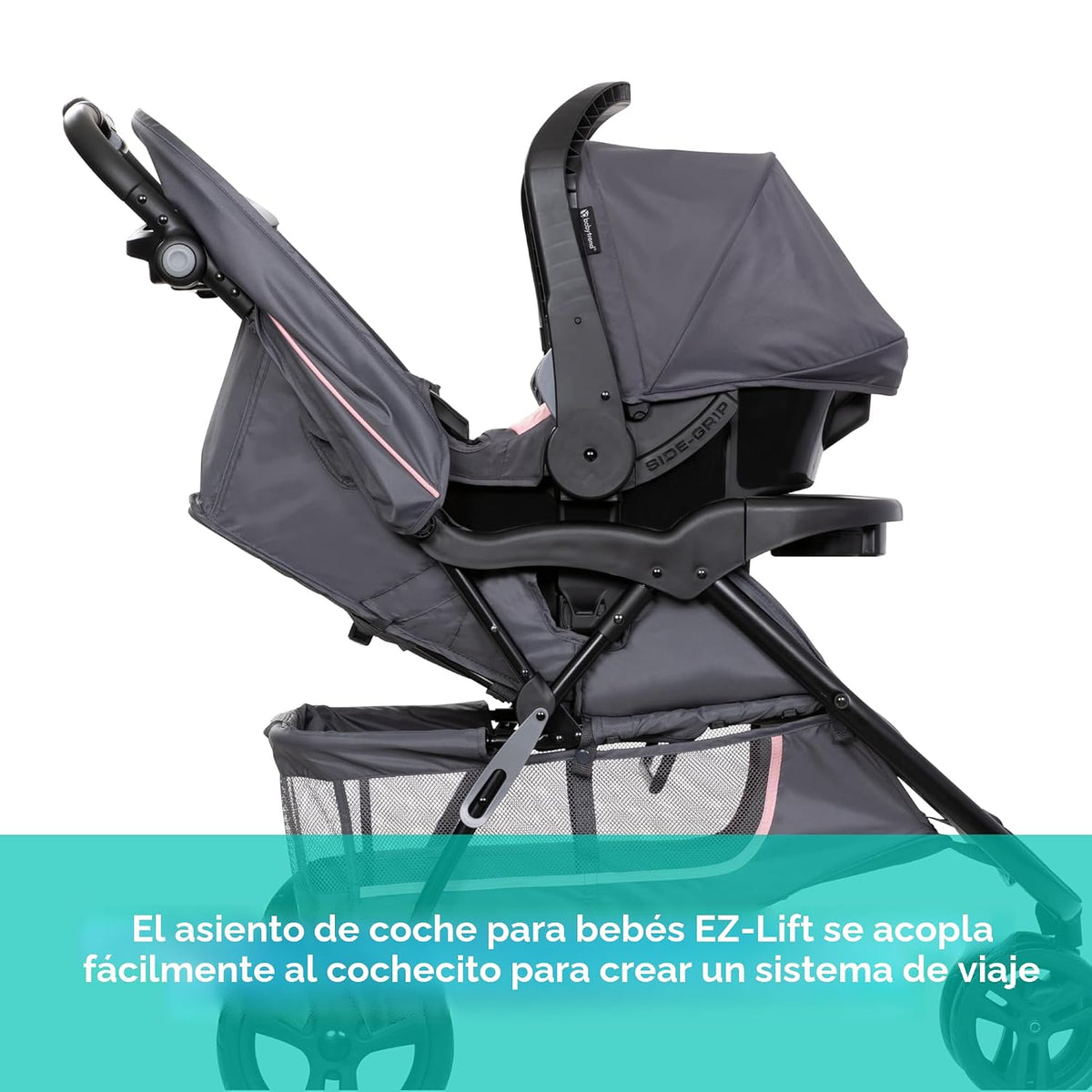 Sistema de viaje Baby Trend EZ Ride con asiento infantil EZ-Lift™ p...