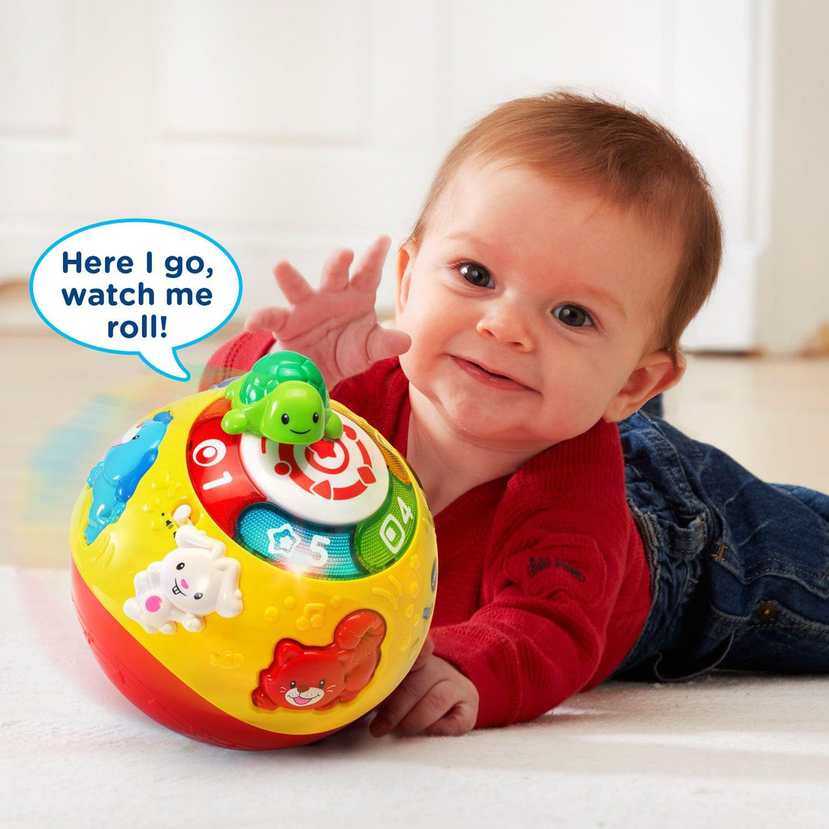 VTech Pelota para Gatear y Moverse, Multicolor