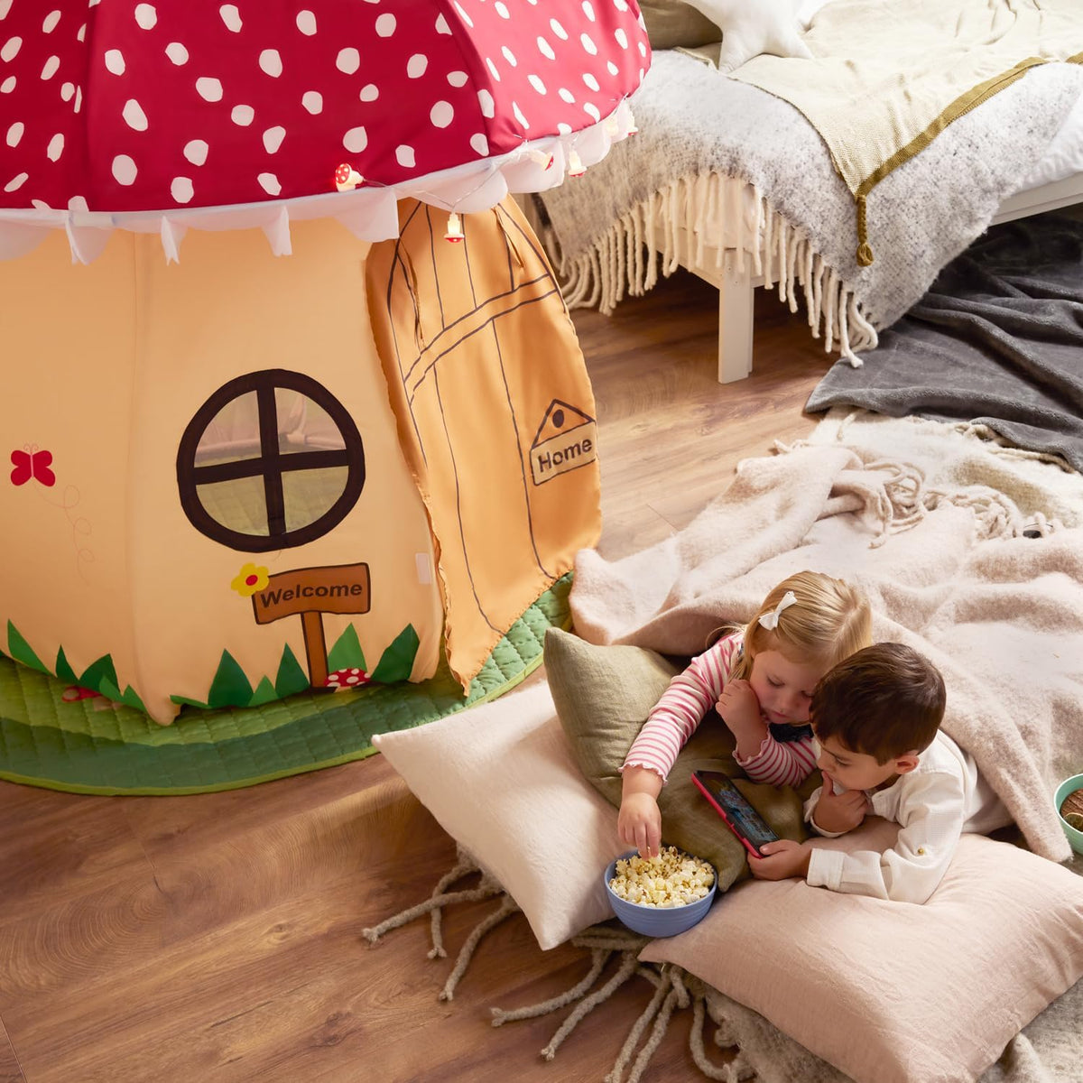Tienda de campaña Enchanted Mushroom Play - Un mundo de aventura pa...