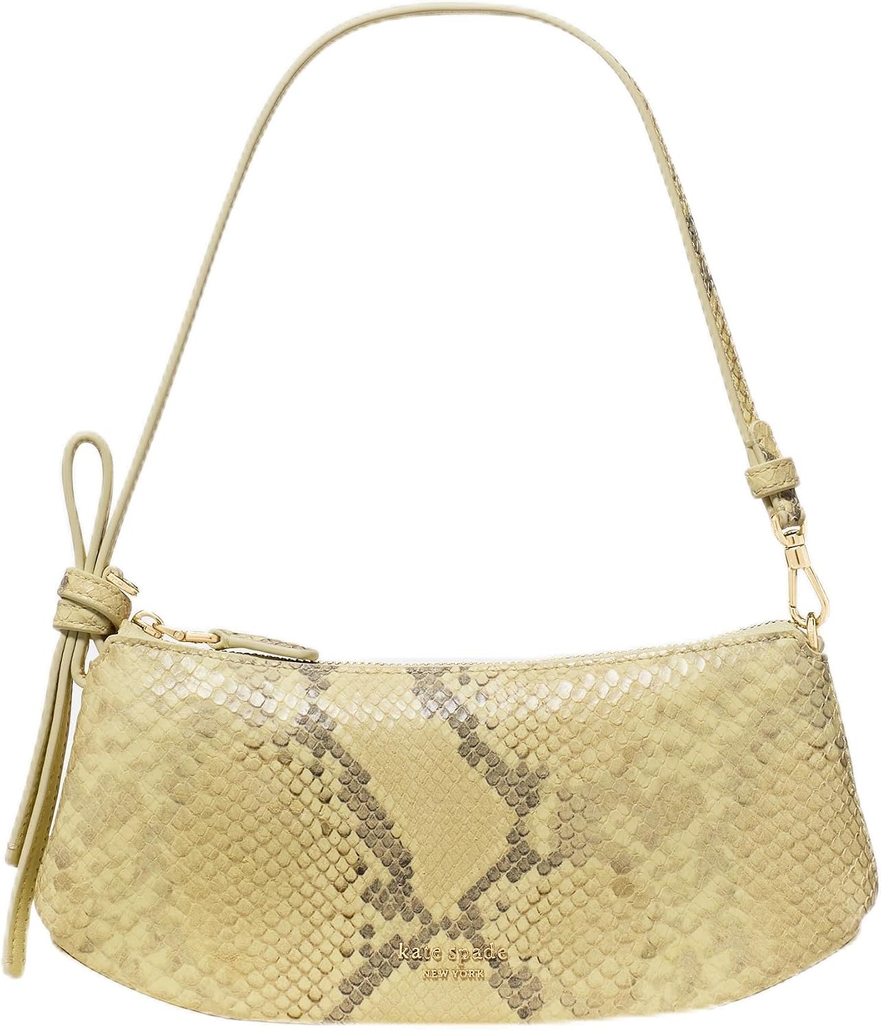 Kate Spade New York - Pochette de piel de guijarro con bucle para m...