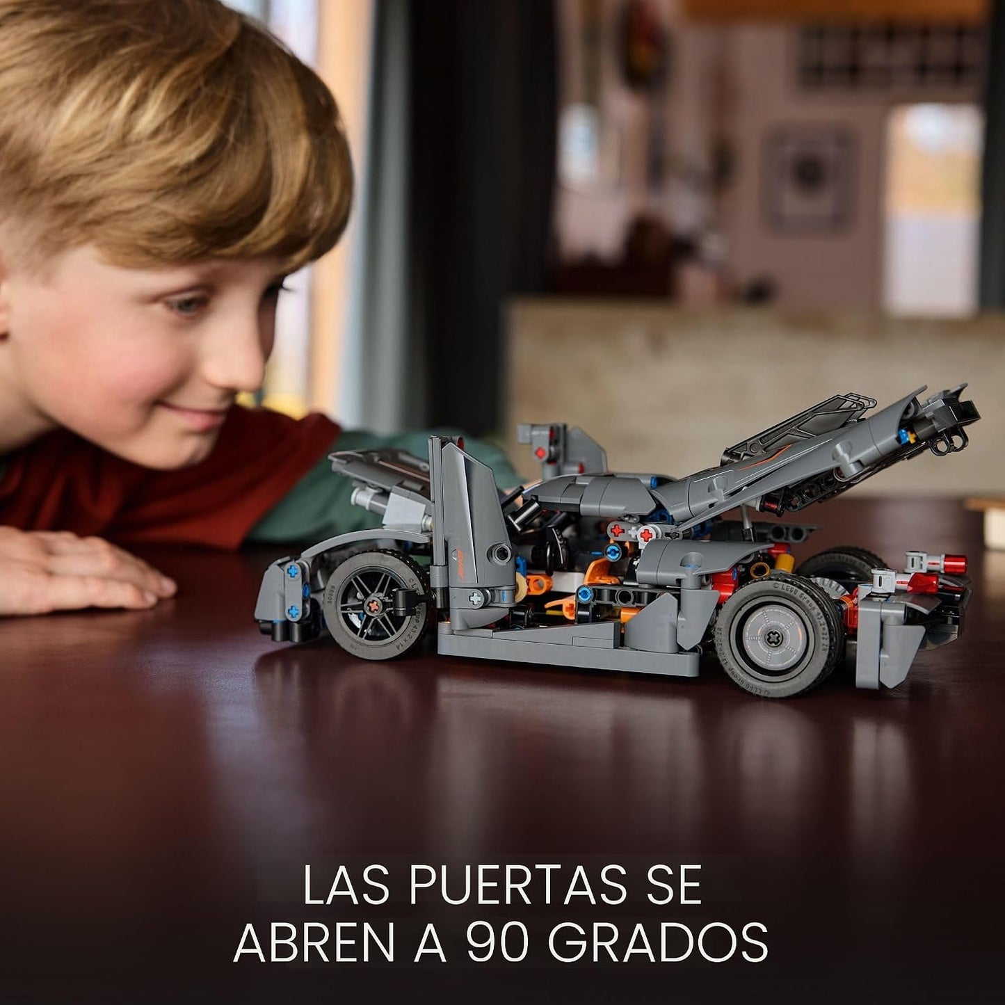 LEGO Technic Koenigsegg Jesko Absolut - Hiperauto gris, juego de co...