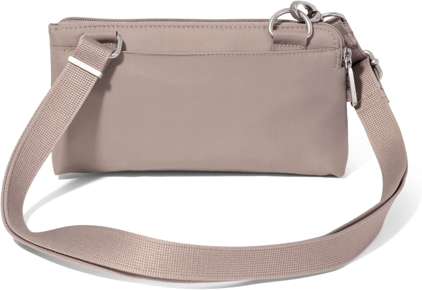 Securtex - Mini cartera cruzada antirrobo, ligera, 8.4 x 4.5 pulgad...