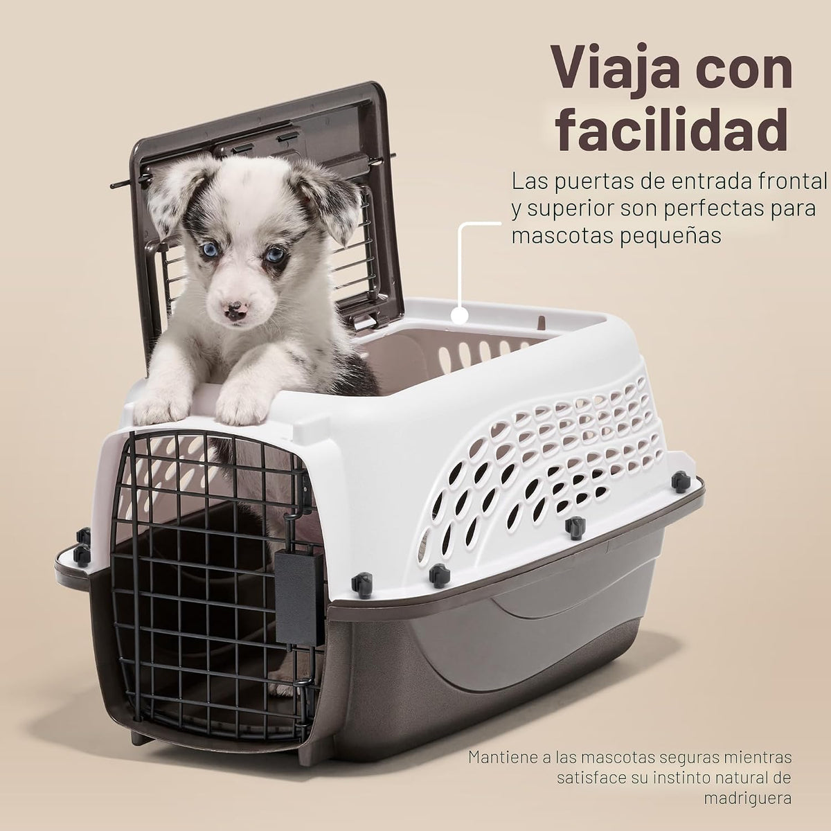 Petmate Jaulas para perros pequeños y transportadores para gatos, p...