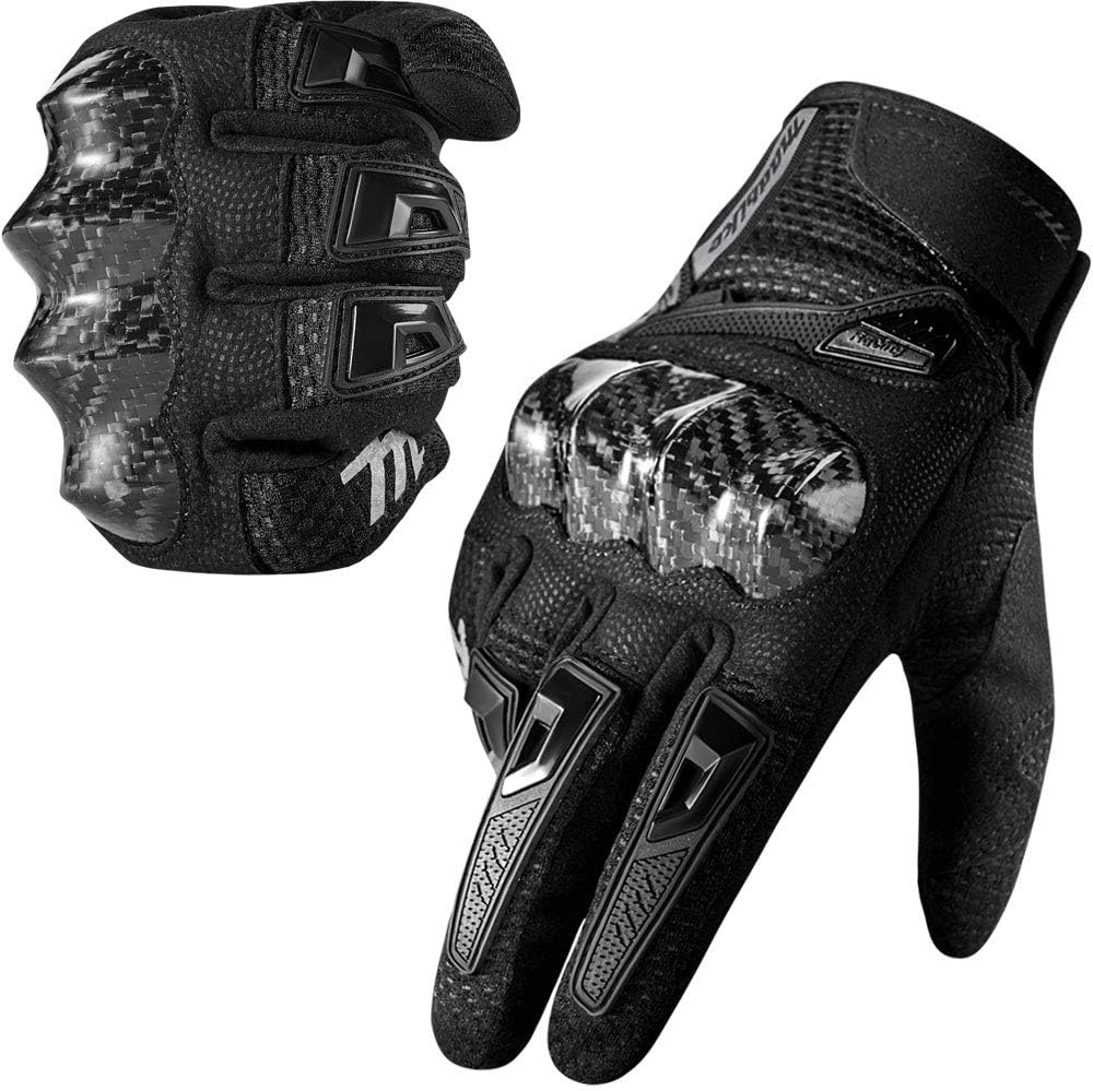 MADBIKE - Guantes de motocicleta con pantalla táctil para motocross...