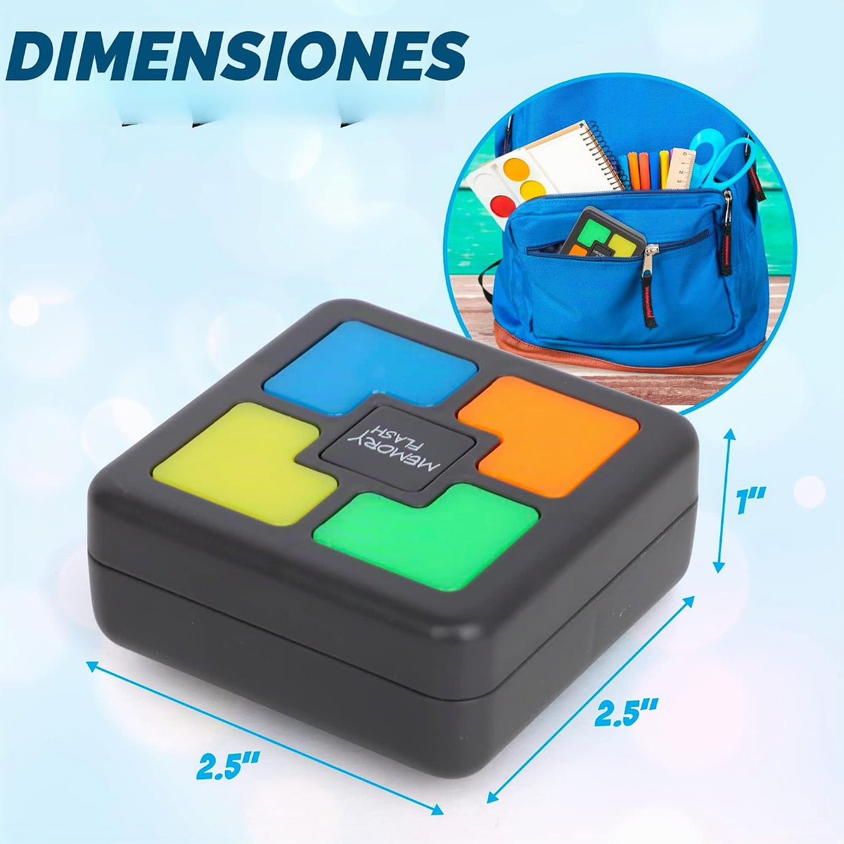 Point Games Juego de memoria portátil, juegos electrónicos para niñ...