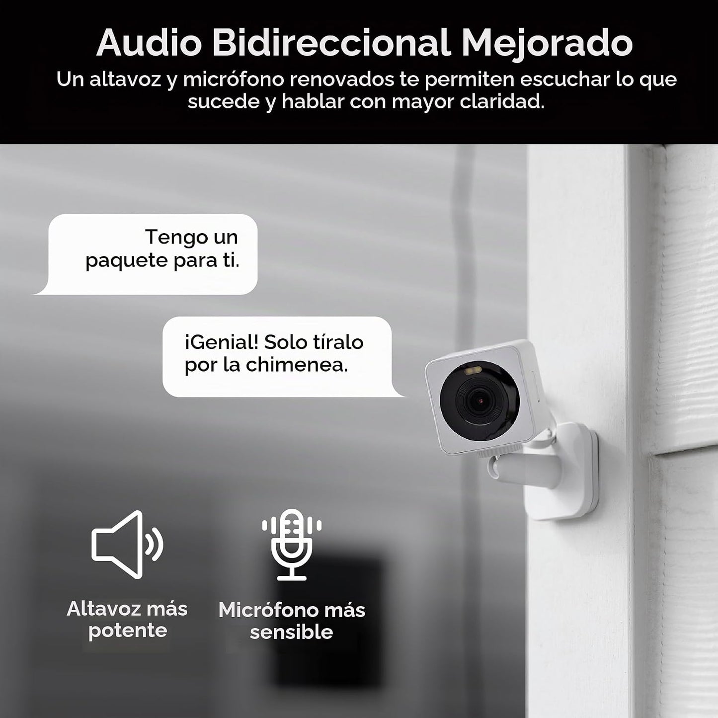 WYZE Cam OG interior\/exterior 1080p Wi-Fi cámara inteligente de se...