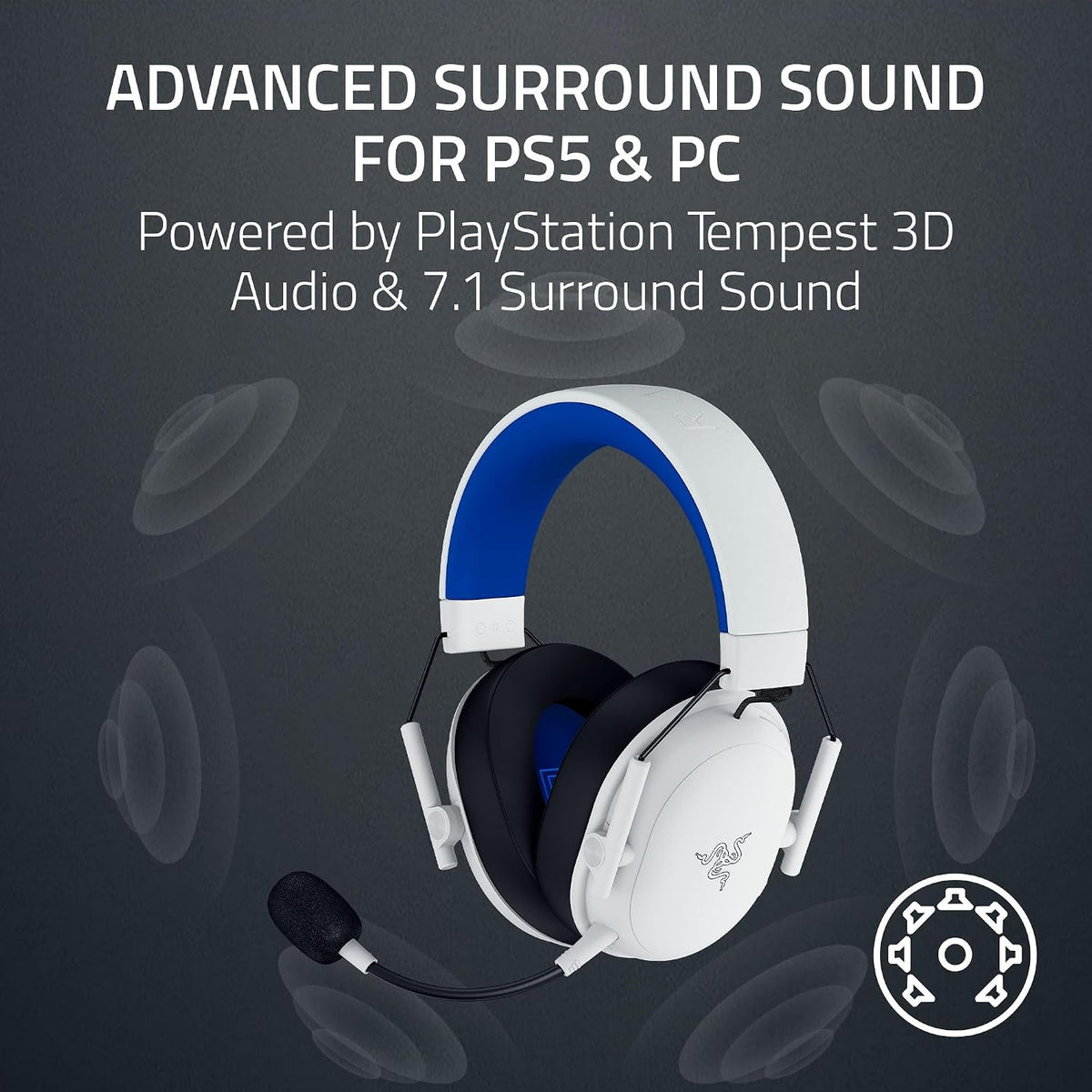 Razer BlackShark V3 X HyperSpeed Auriculares inalámbricos para jueg...
