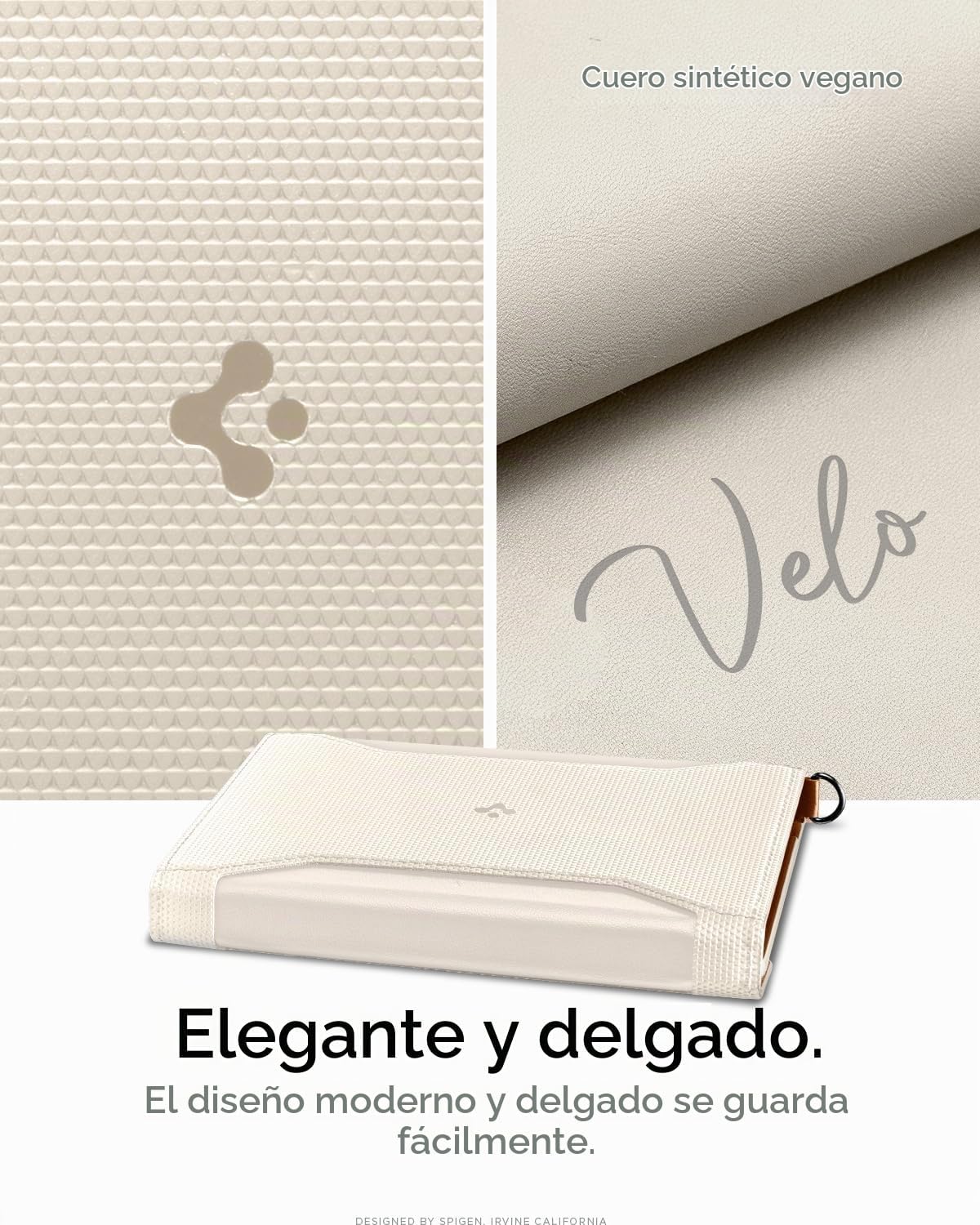 Spigen Life para pasaporte Funda para tarjeta con tecnología de blo...