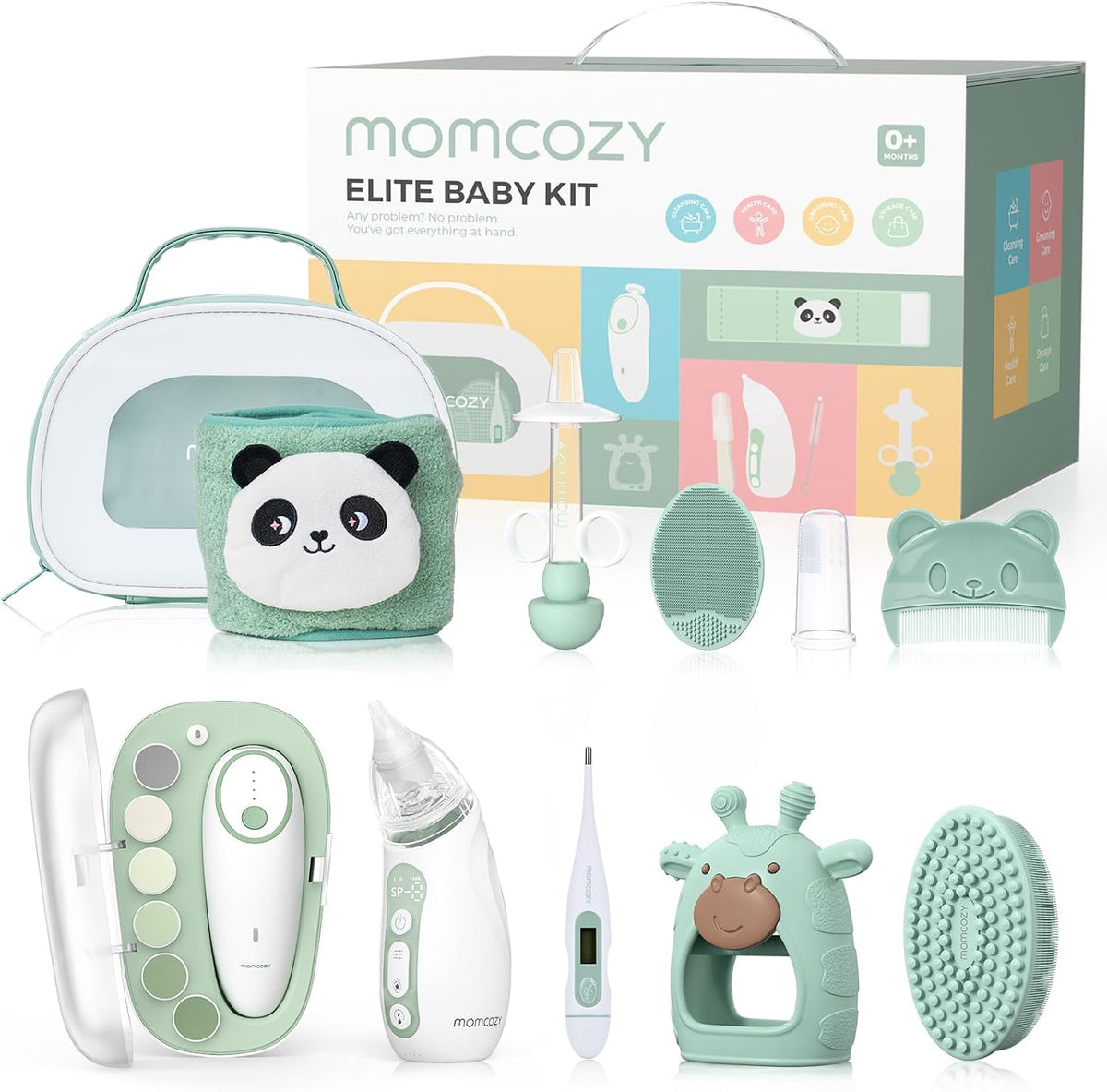 Momcozy Kit Elite para bebé, regalo superior para baby shower y kit...