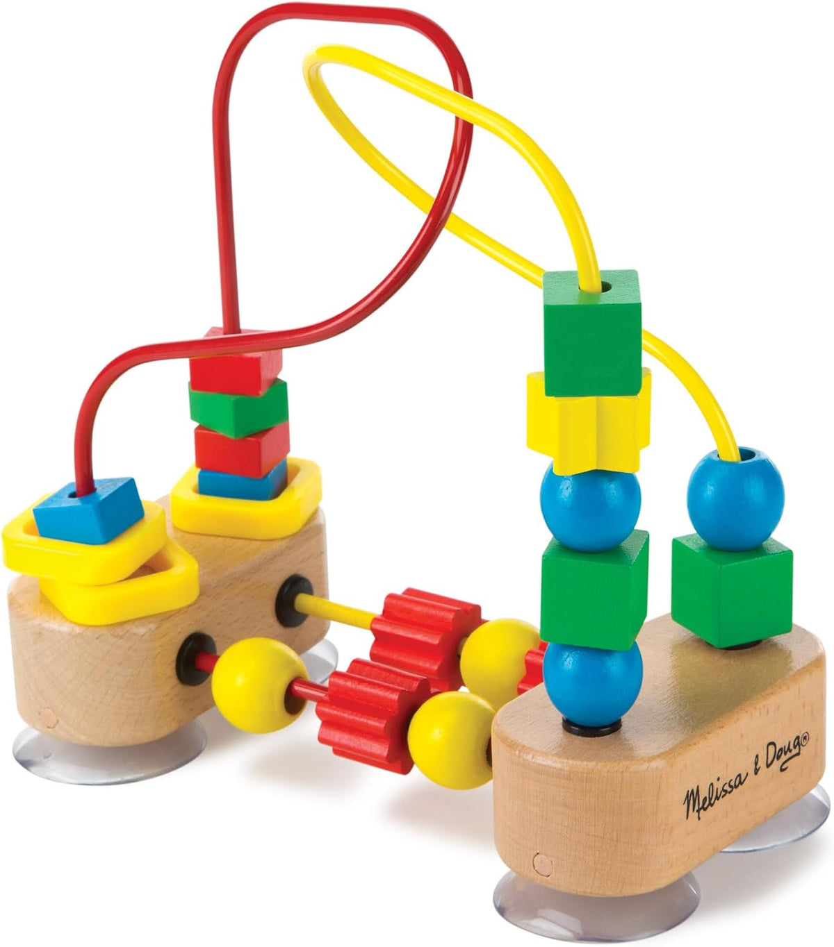 Primer laberinto de cuentas de la marca Melissa &amp; Doug, Estánda...
