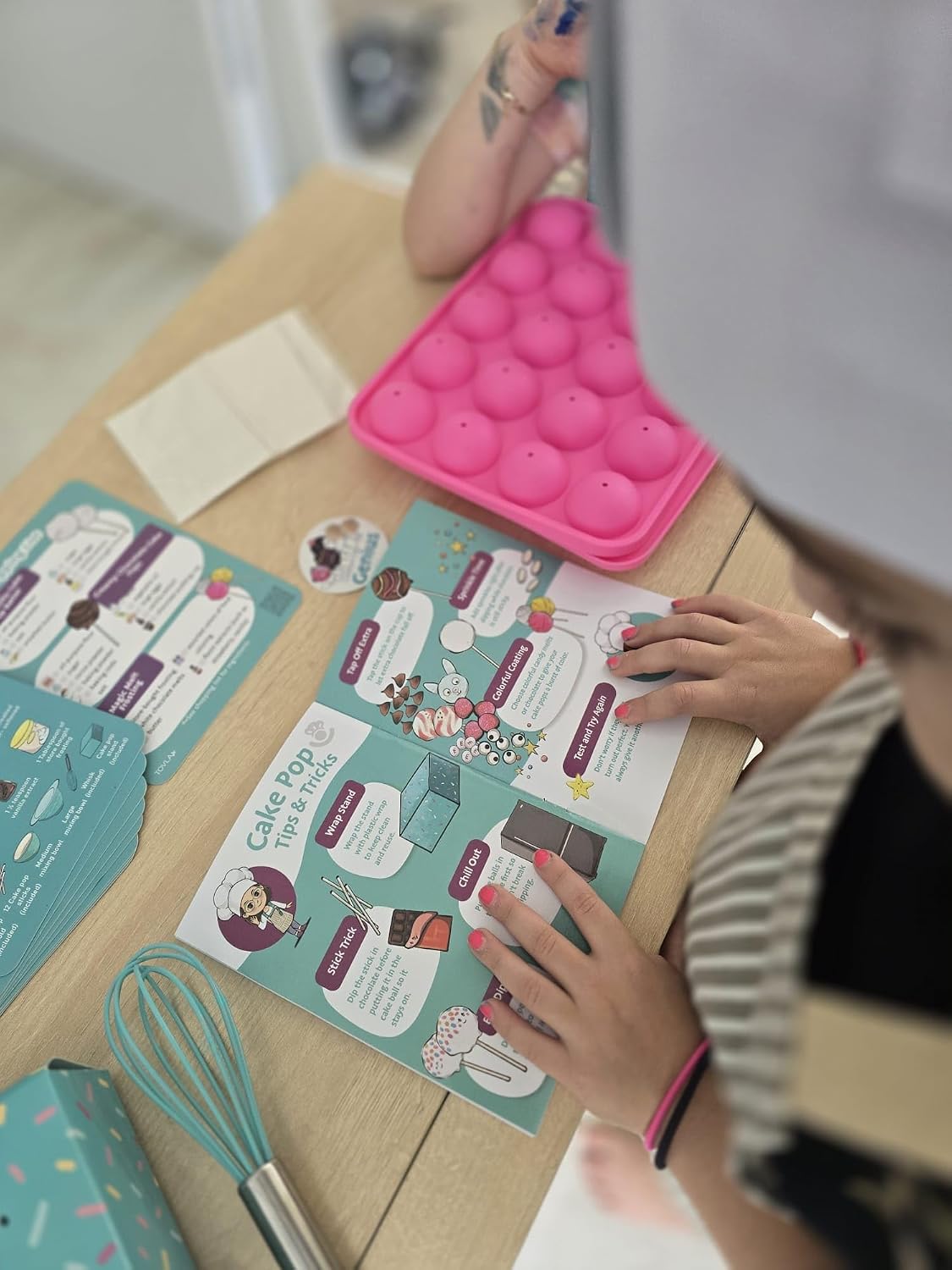 Kit de fabricación de paletas de pastel definitivo Tovla Jr. para n...