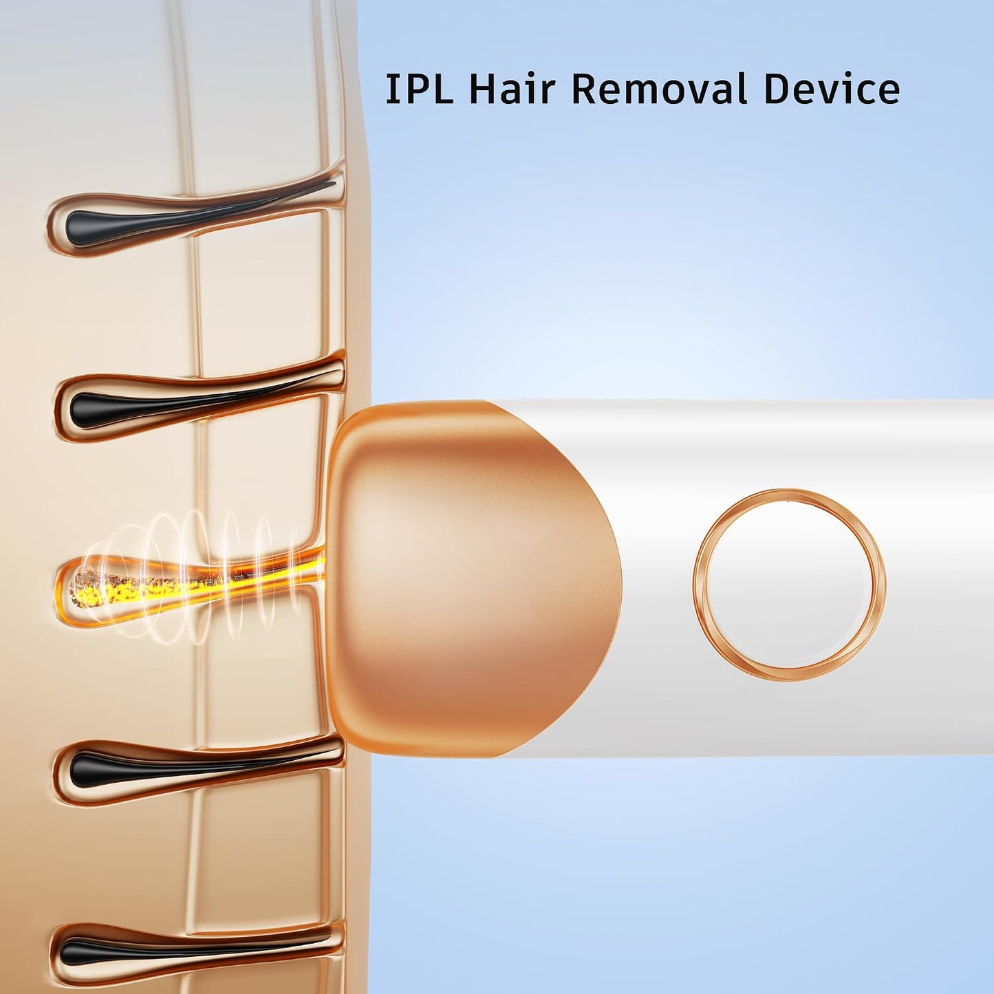Ubroo Dispositivo de eliminación de vello IPL de enfriamiento de hi...