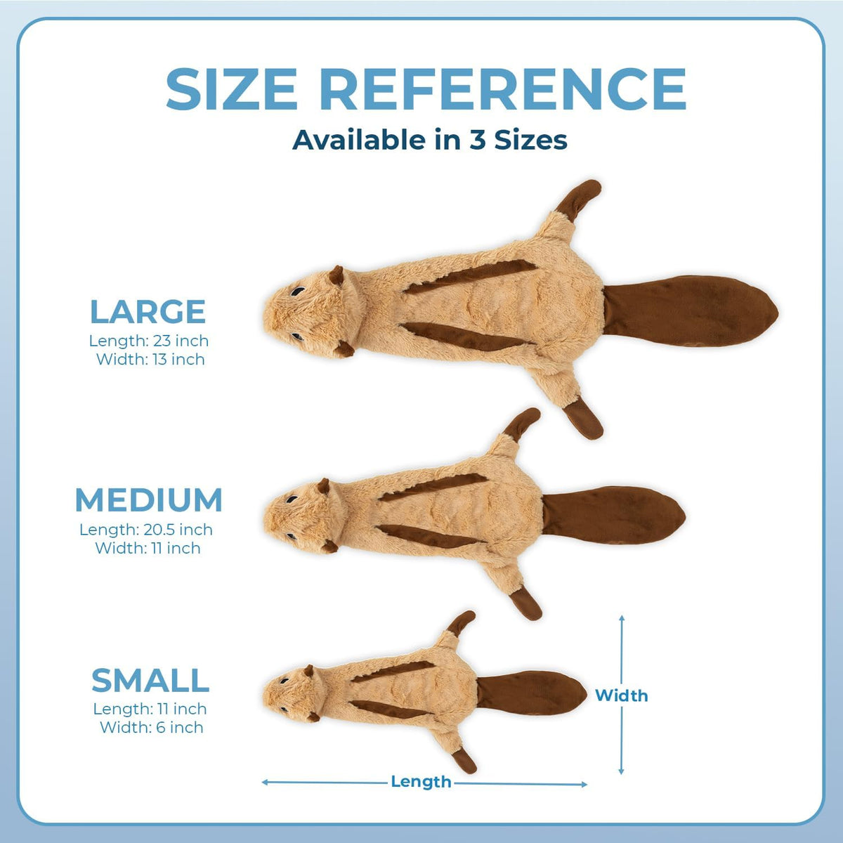 Best Pet Supplies Juguetes chirriantes para perros con tela suave y...