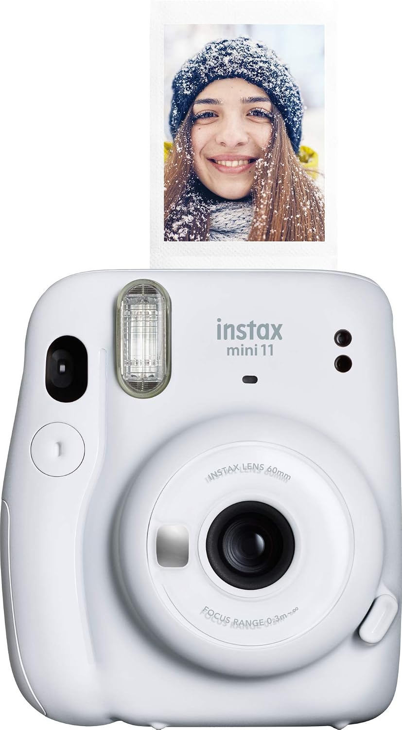 Cámara instantánea Fujifilm Instax Mini 11 - color blanco hielo