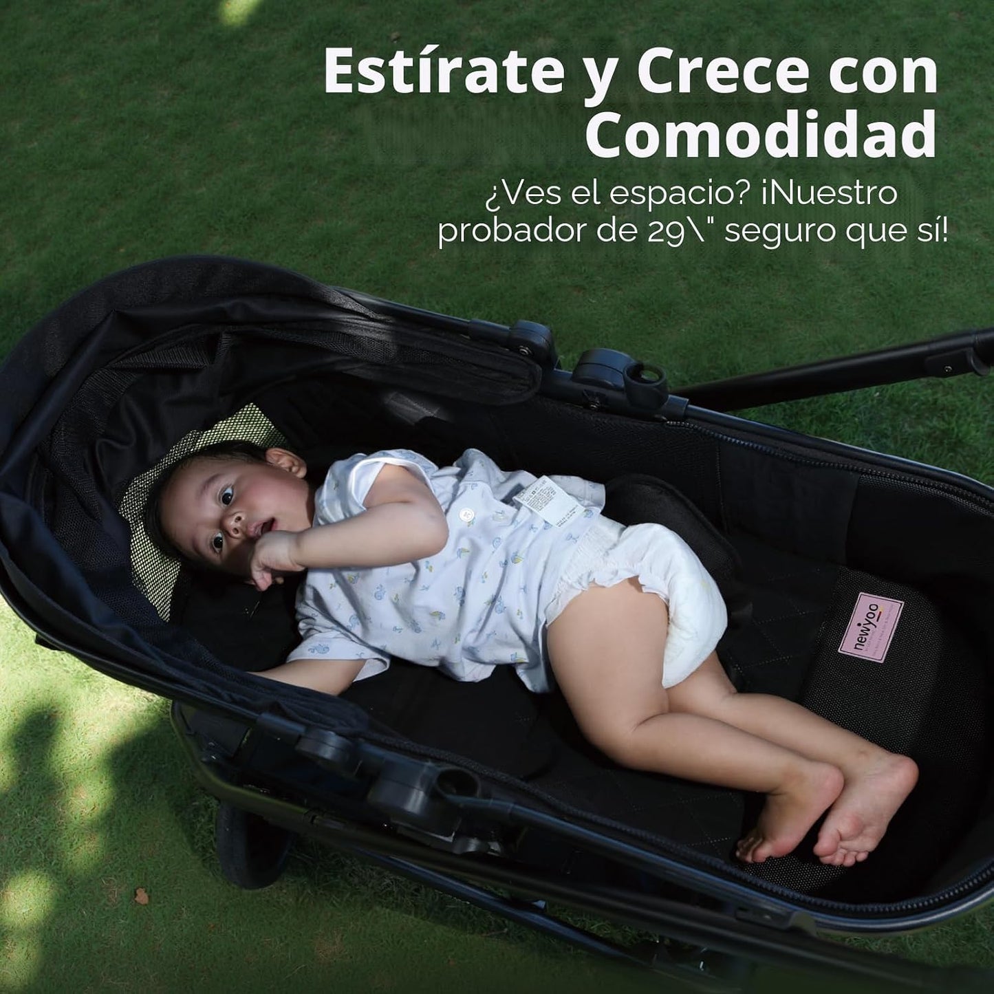newyoo Nestro 516M - Cochecito infantil convertible 2 en 1, modo Pr...