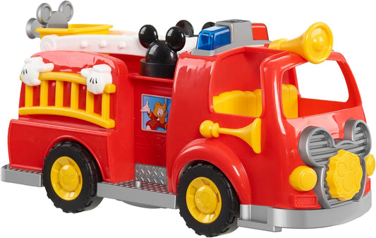 Disney - Juego de figura y vehículo del camión de bomberos de Micke...
