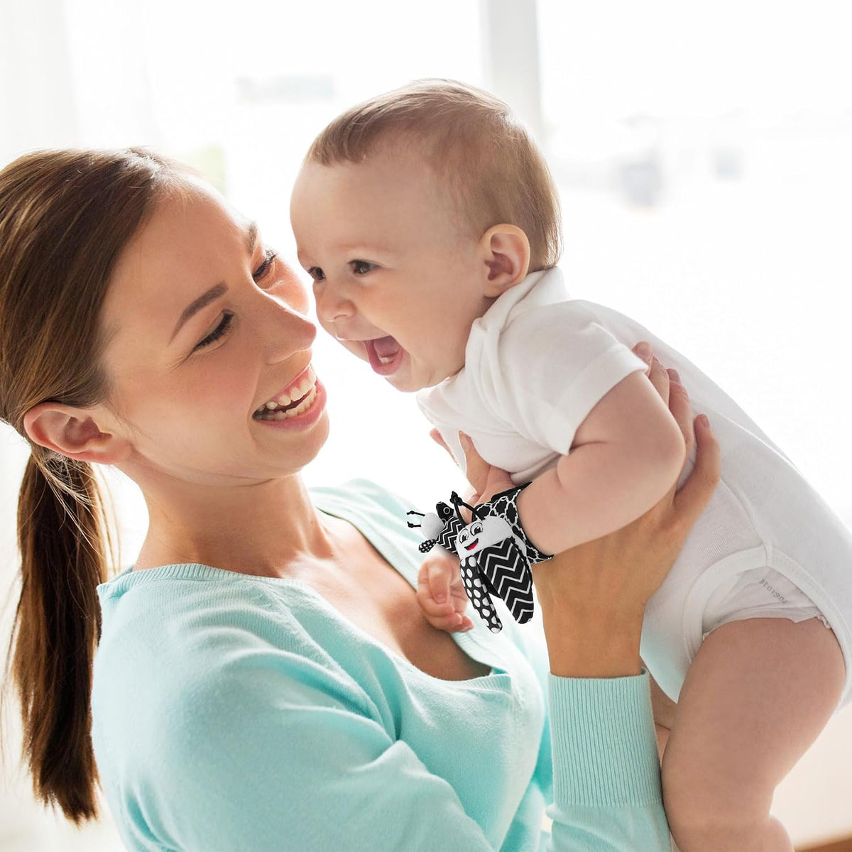 Zendstanding Juguetes para bebés de 0 a 6 meses \u2013 Juego de cal...