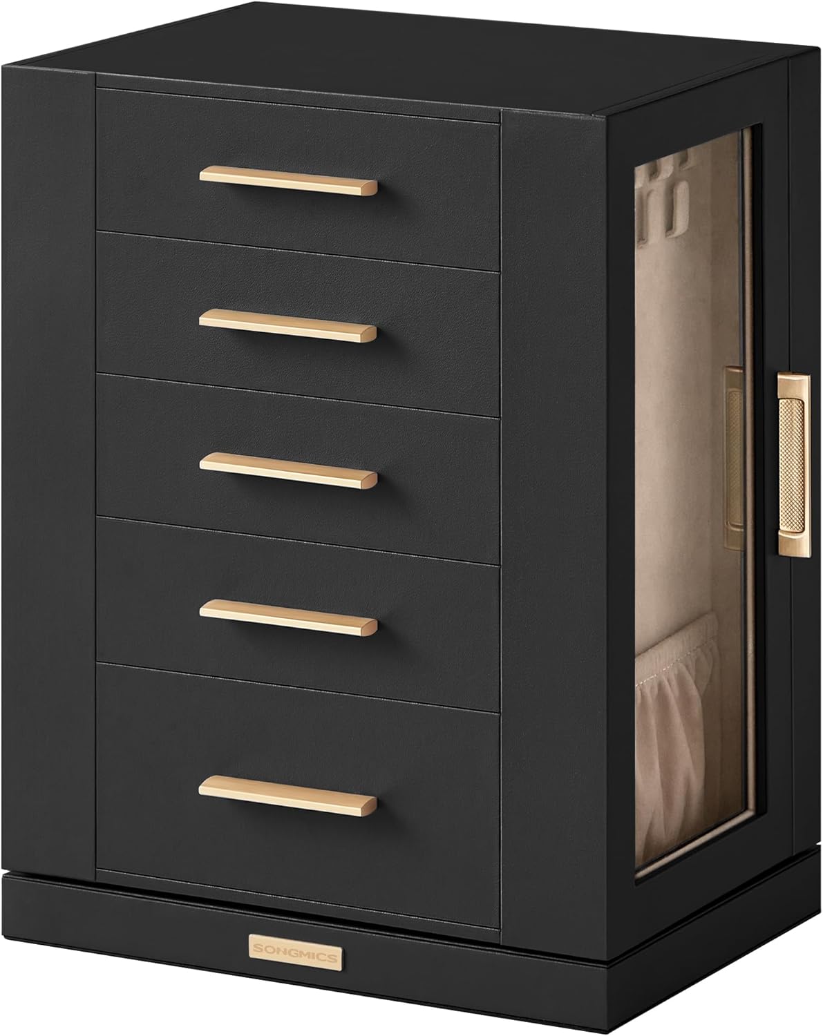 SONGMICS GISELLA Collection UJBC170B01 - Organizador de joyero gira...