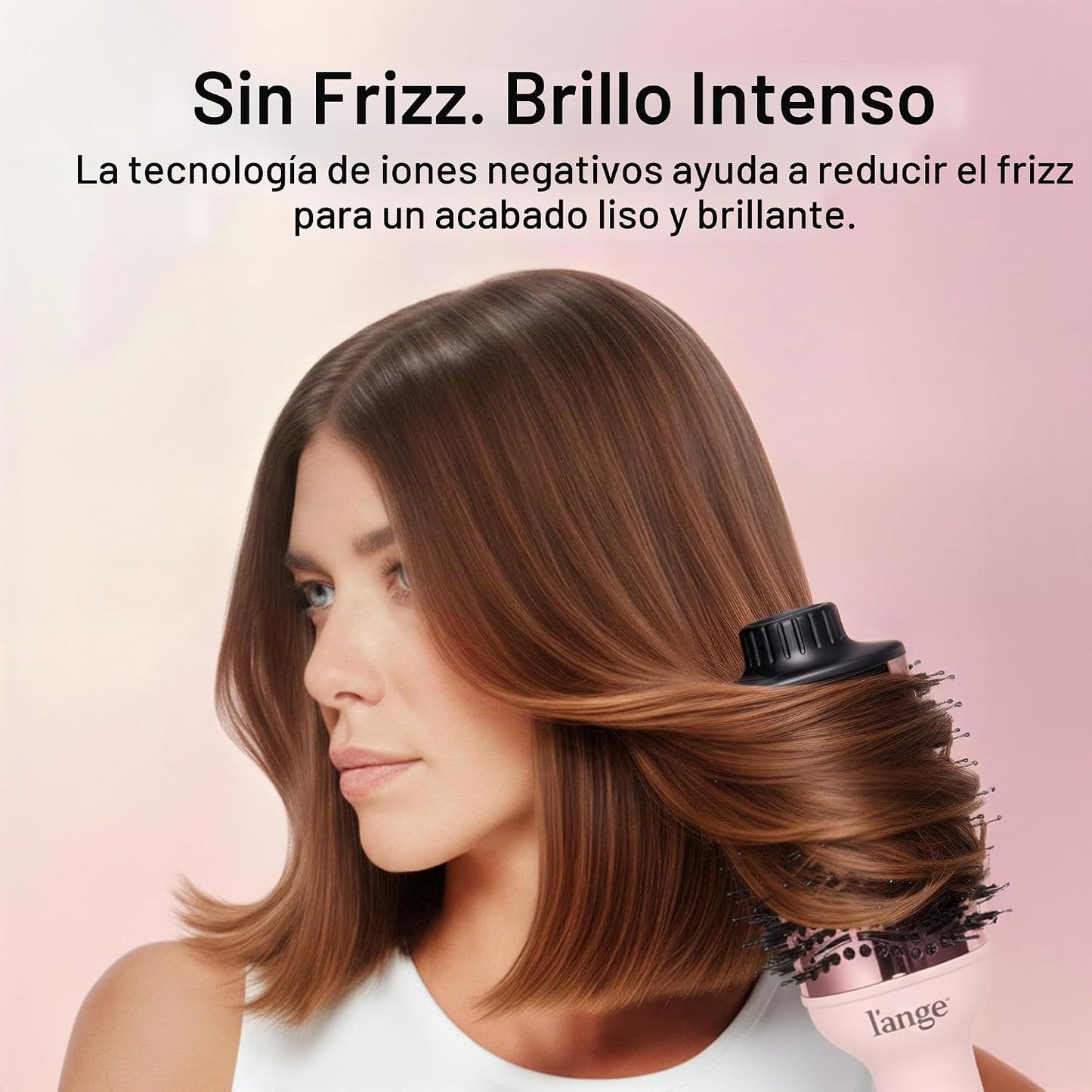 L'ANGE HAIR Le Volume Cepillo Secador de Cabello de Titanio 2 e...