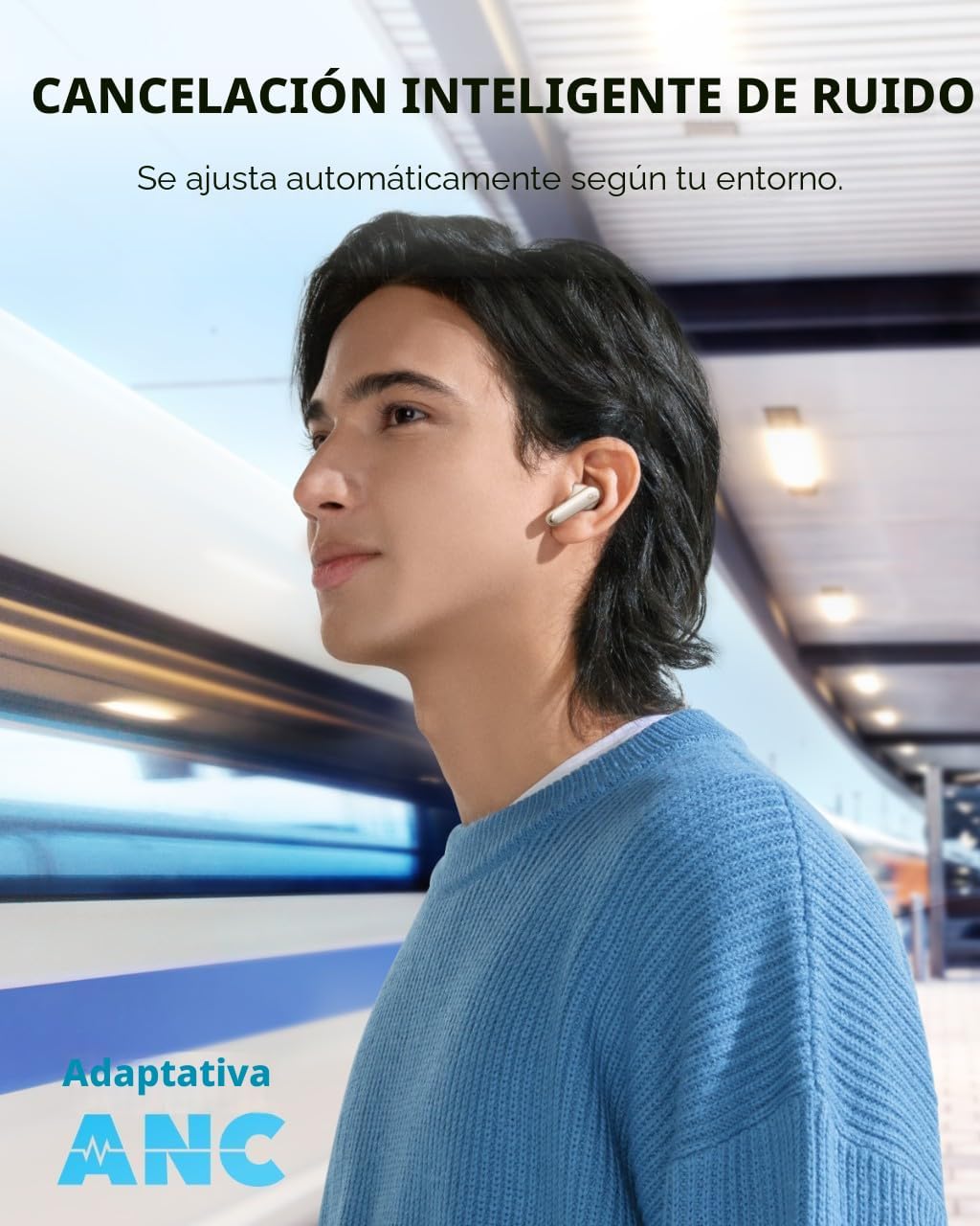 Soundcore Auriculares con cancelación de ruido P40i by Anker con AN...