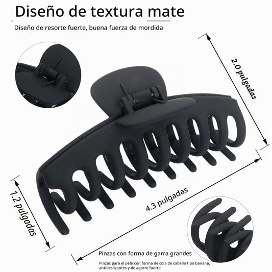 OWIIZI Pinzas grandes para el cabello para mujer, pinzas de pelo gr...