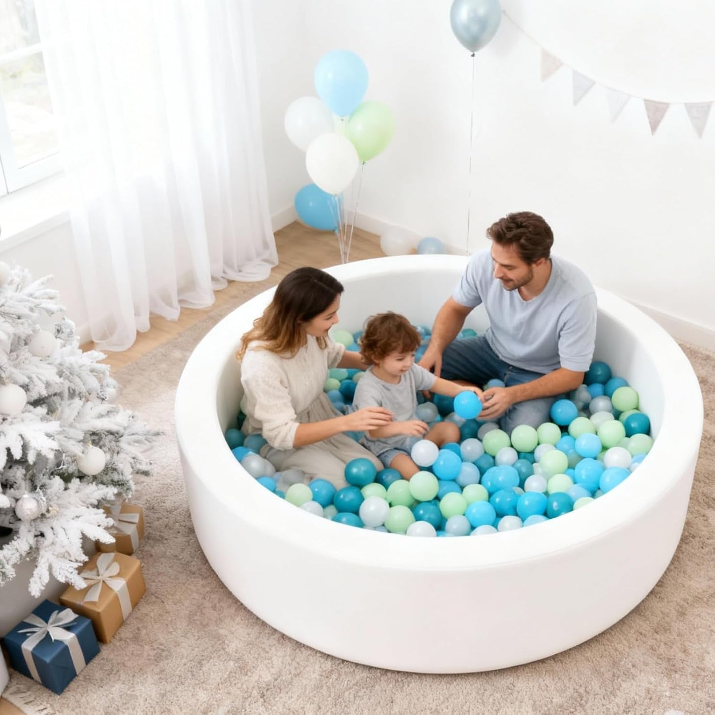 Bolas de piscina STARBOLO para niños pequeños, libres de ftalatos y...