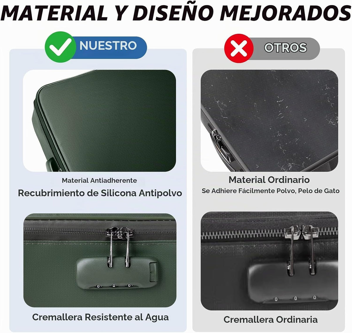 BALEINE - Caja de documentos ignífuga con cerradura, bolsa impermea...