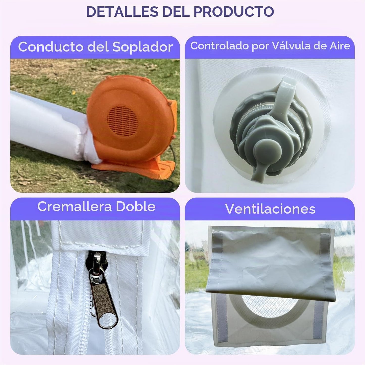 Cúpula inflable de la casa de la burbuja de 10ft para los niños, ti...