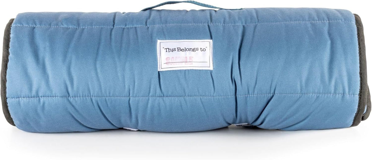Jay Franco Tapete para siesta para niños con almohada y manta integ...