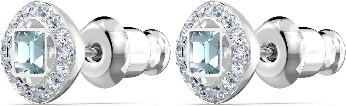 Colección de Pendientes de Botón de Cristal Angelical Una de Swarovski
