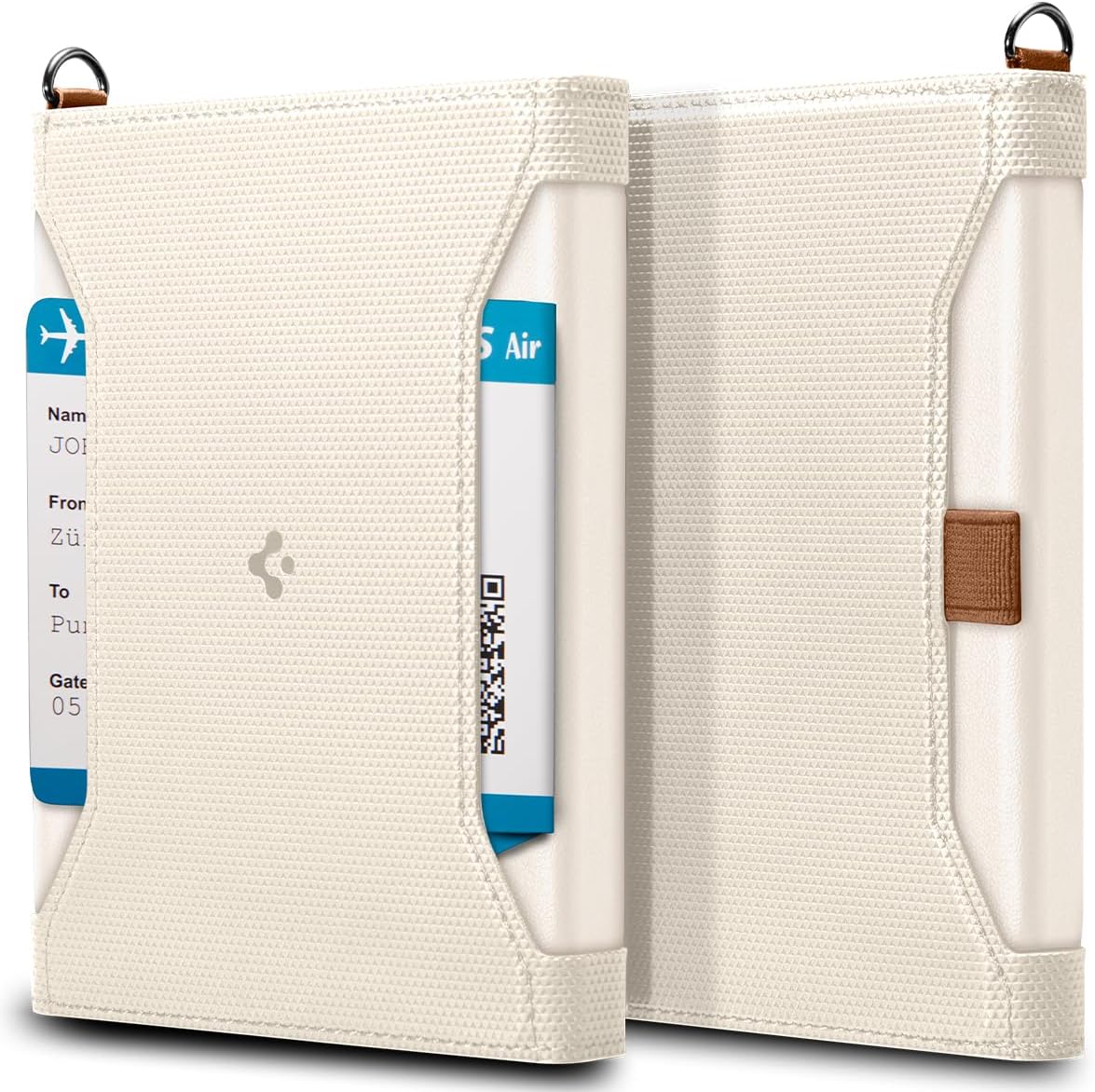 Spigen Life para pasaporte Funda para tarjeta con tecnología de blo...