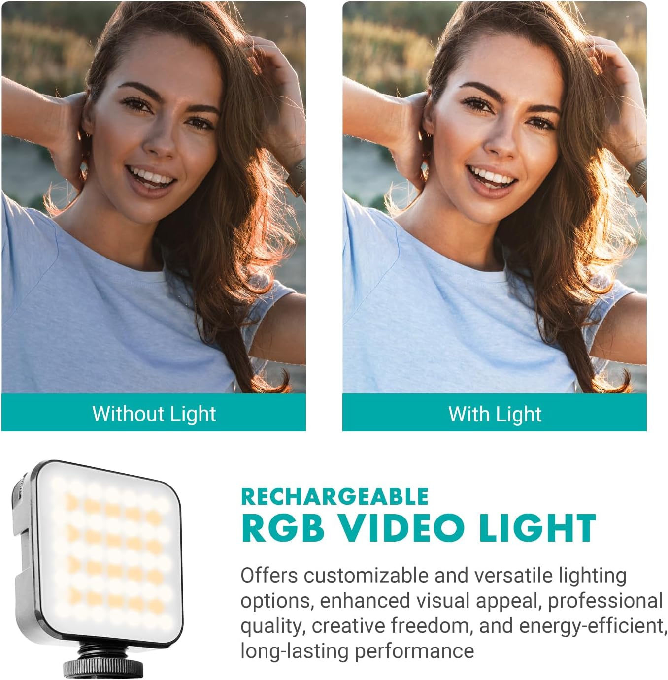 Kit de vlogging inalámbrico Movo iVlogger-PRO para iPhone\/Android...