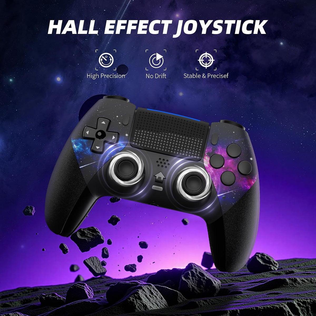 Controlador inalámbrico AceGamer para PS5\/Pro\/Slim\/PC, joysticks...