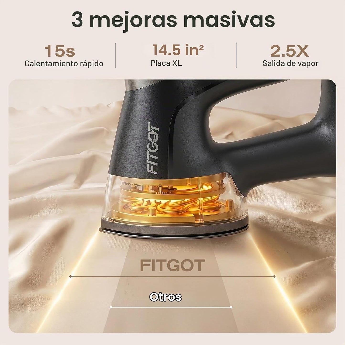 FITGOT Vaporizador para Ropa, Vaporizador de Ropa, Vaporizador de R...