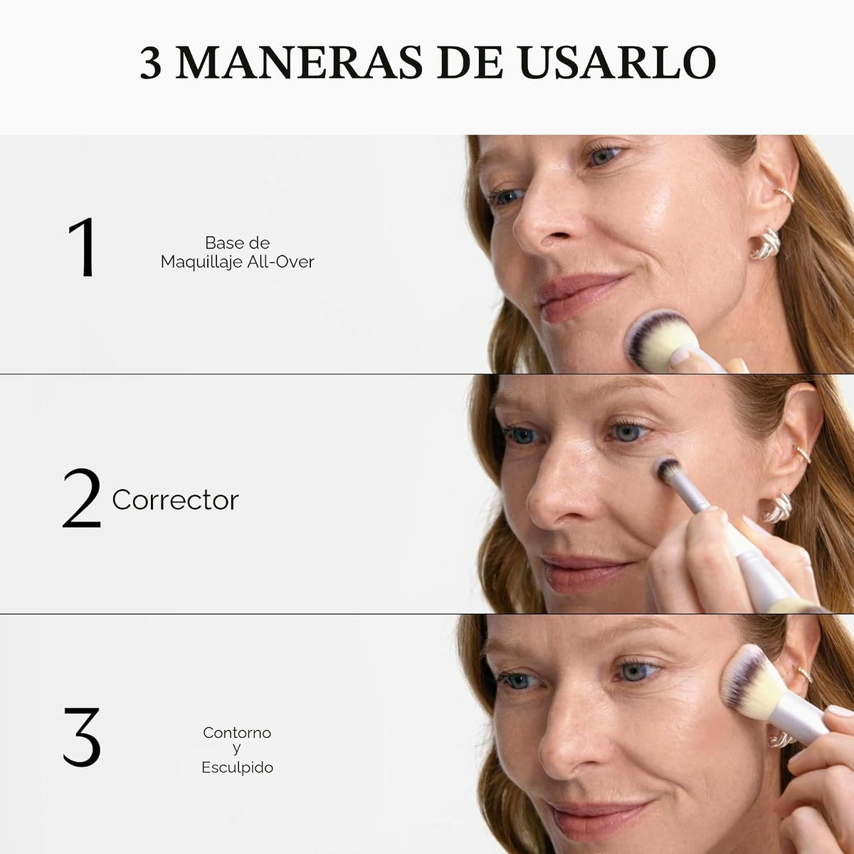 It Cosmetics, brocha perfección de complexión de lujo y divina Nº 7...