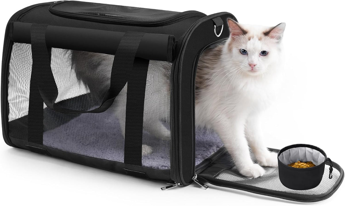 TWDEPART Mochila transportadora para gatos, multifuncional, firme y...