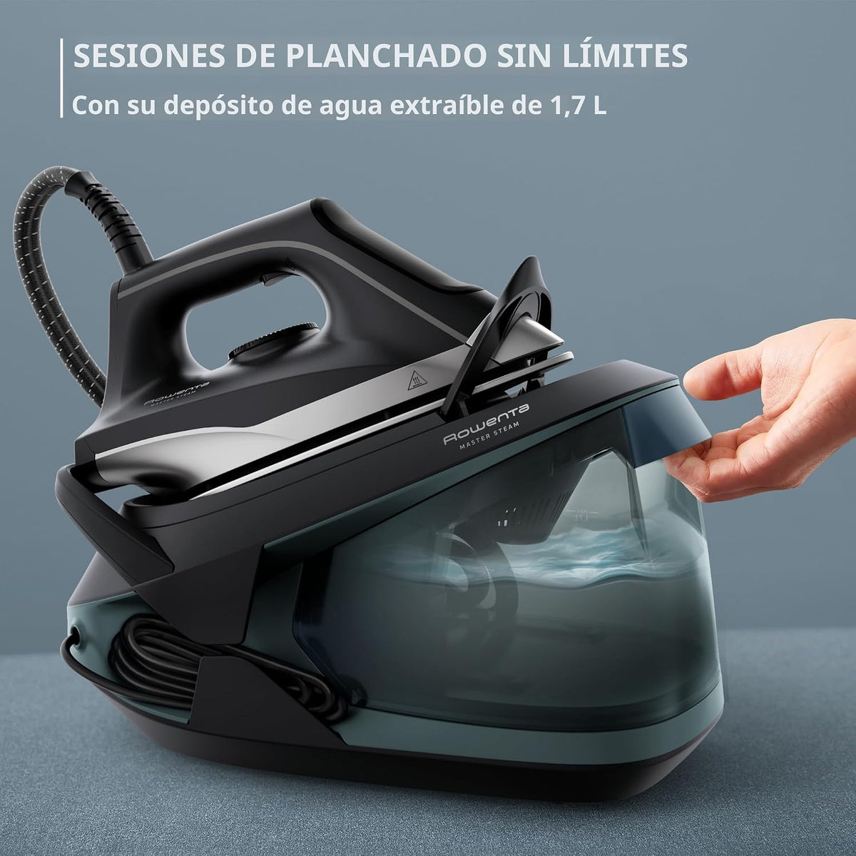 Rowenta Plancha de Vapor para Ropa Estación de Vapor Master, Planch...