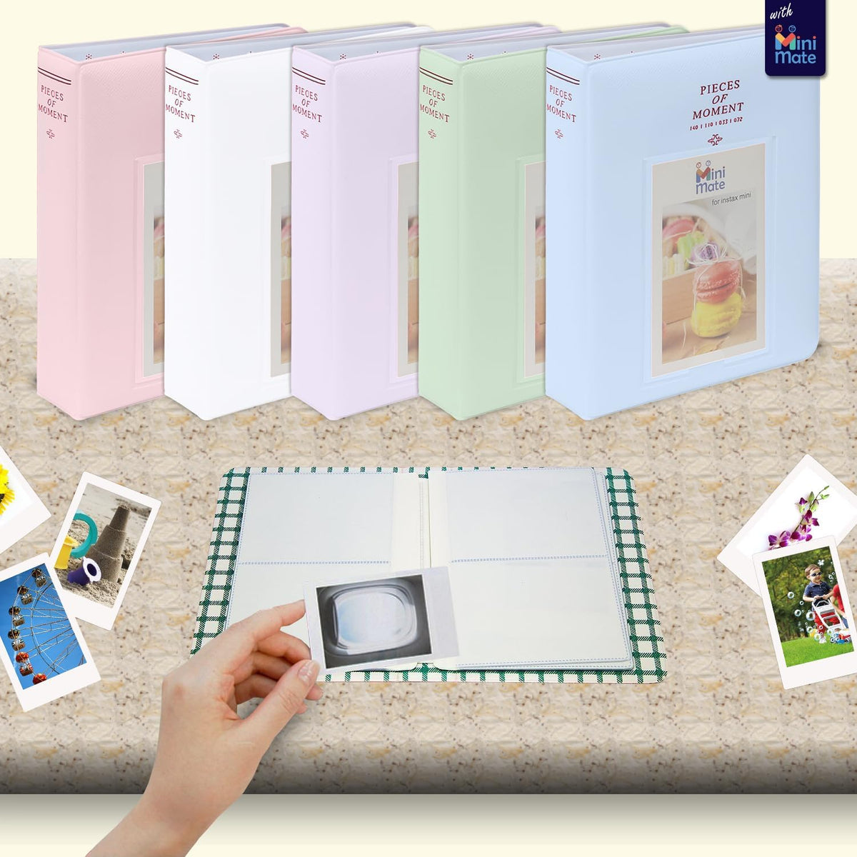 Cámara instantánea Fujifilm Instax Mini 12 color rosa florecido + e...