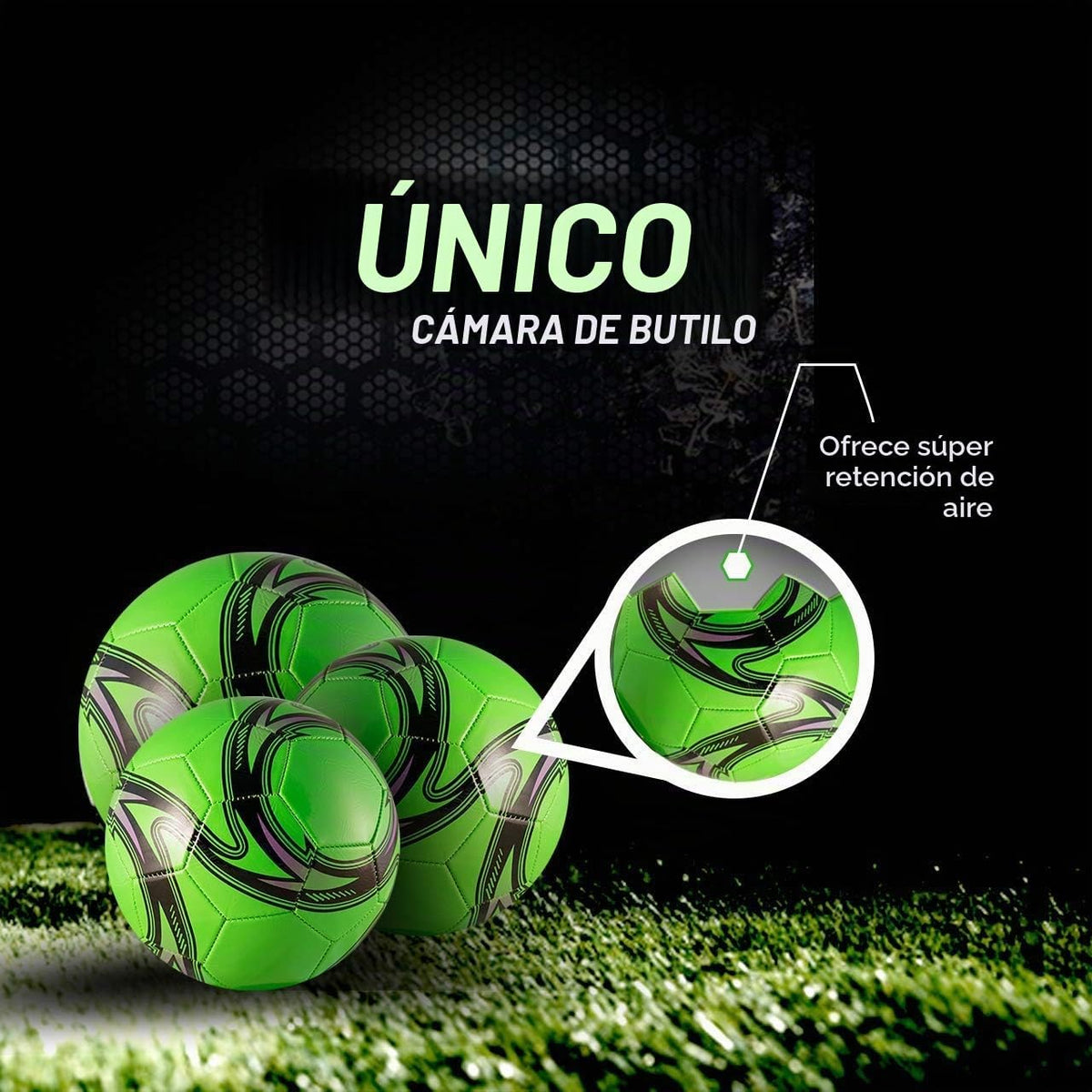 Western Star Balón de fútbol Helix- Tamaño 3 4 5 \u2013 Pelotas de...