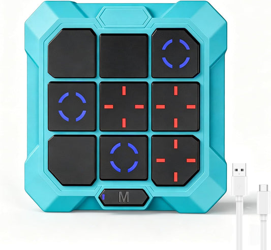 VDPDO Juego de Tic Tac Toe, Juego Electrónico Tic Tac Toe 6 en 1 co...