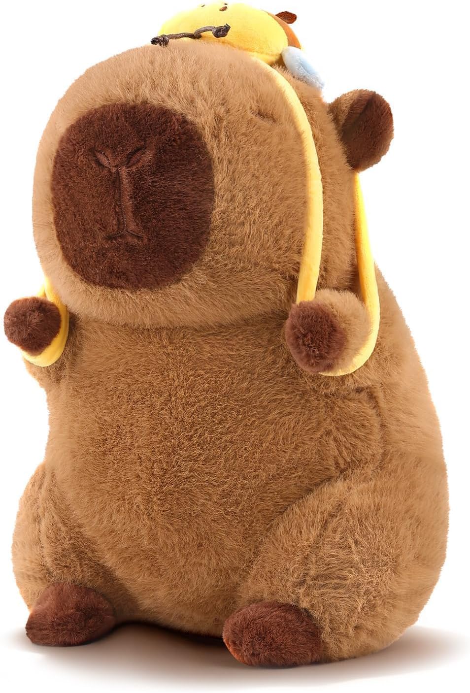 SHINUOER Lindo Capibara - Mochila de peluche con diseño de abeja de...
