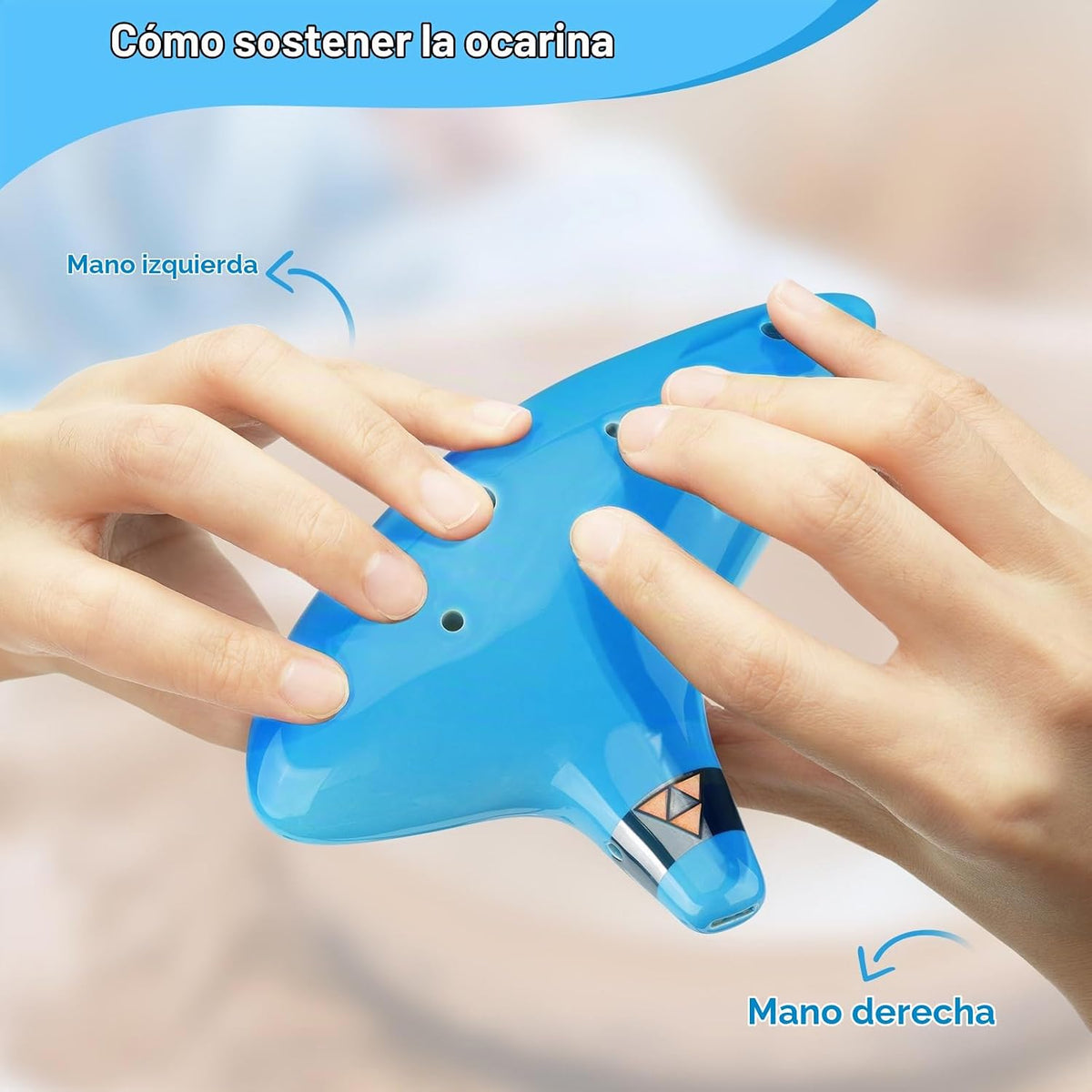 Ohuhu Zelda Ocarina Alto C de 12 hoyos con libro de canciones, colo...