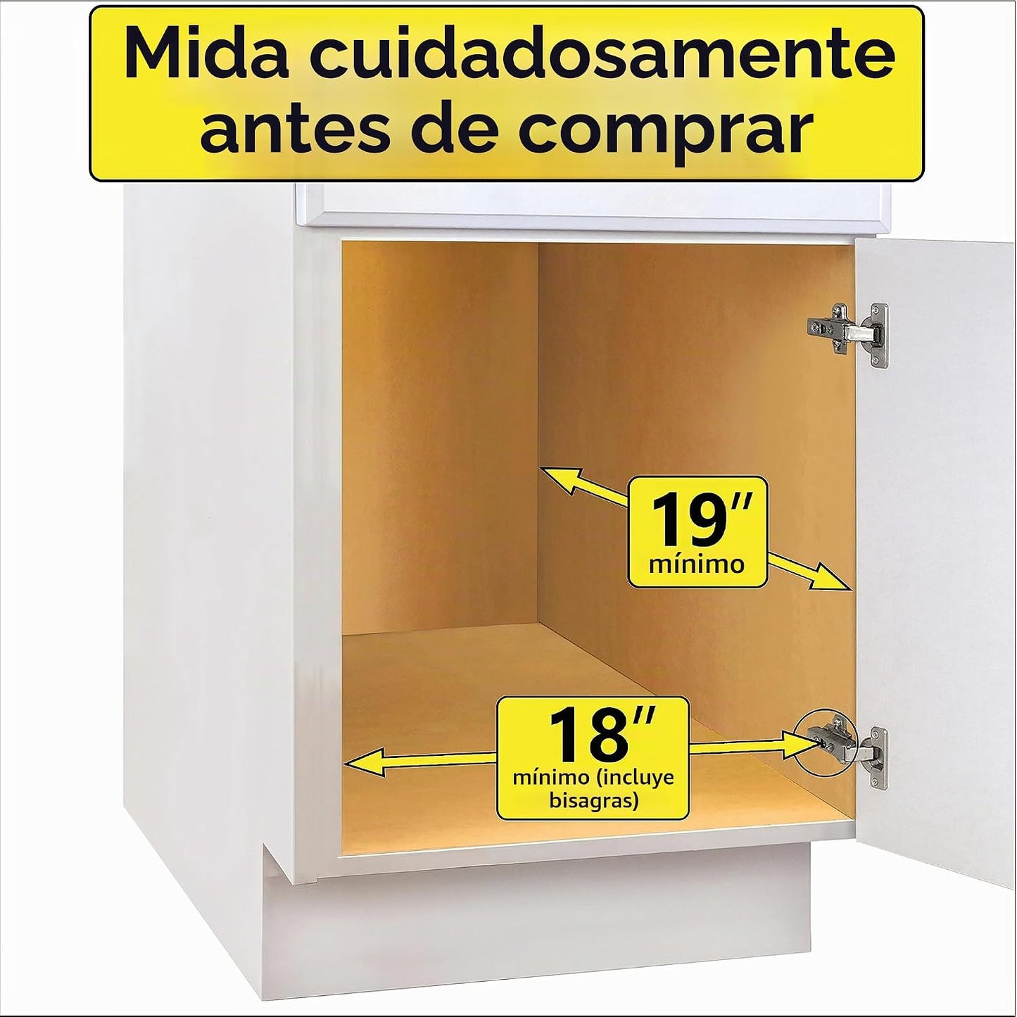 LYNK PROFESSIONAL® Organizador de gabinete extraíble, cajones desli...