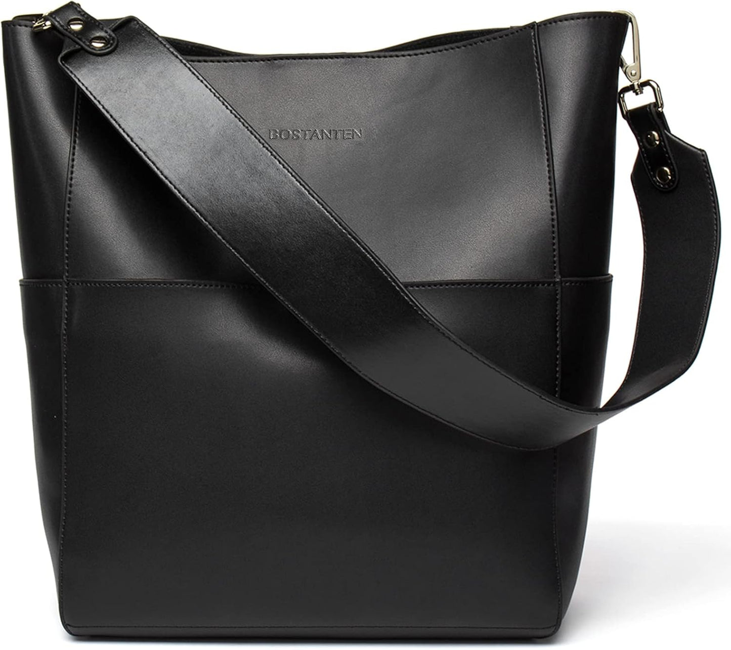 BOSTANTEN - Bolsos de cuero de diseñador para mujer, tipo tote, de...