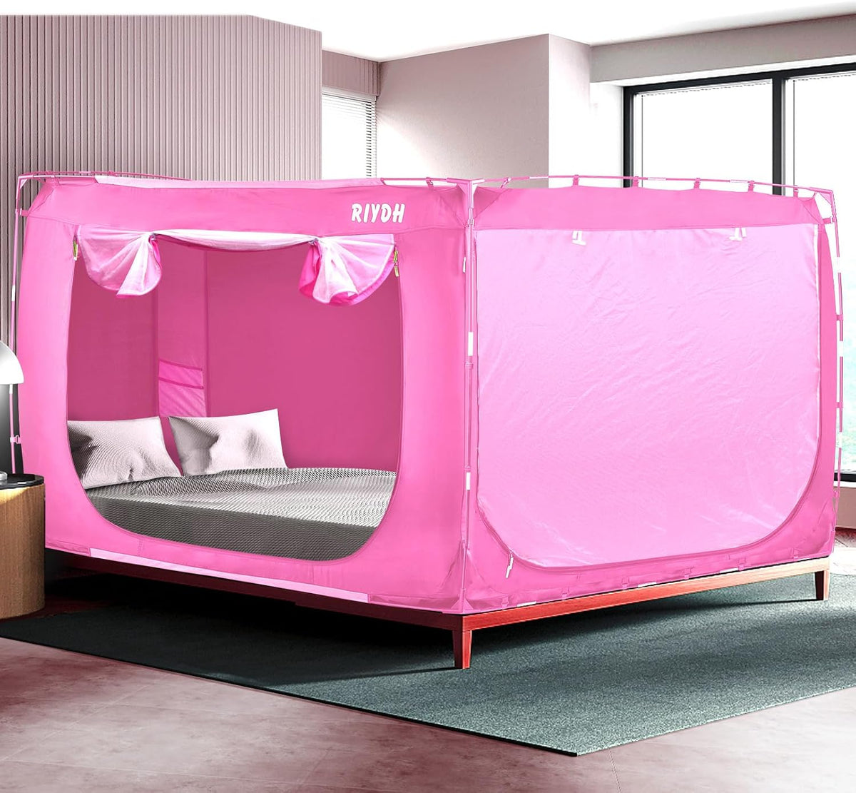 Tienda de campaña con dosel para cama para adultos y niños, tamaño...