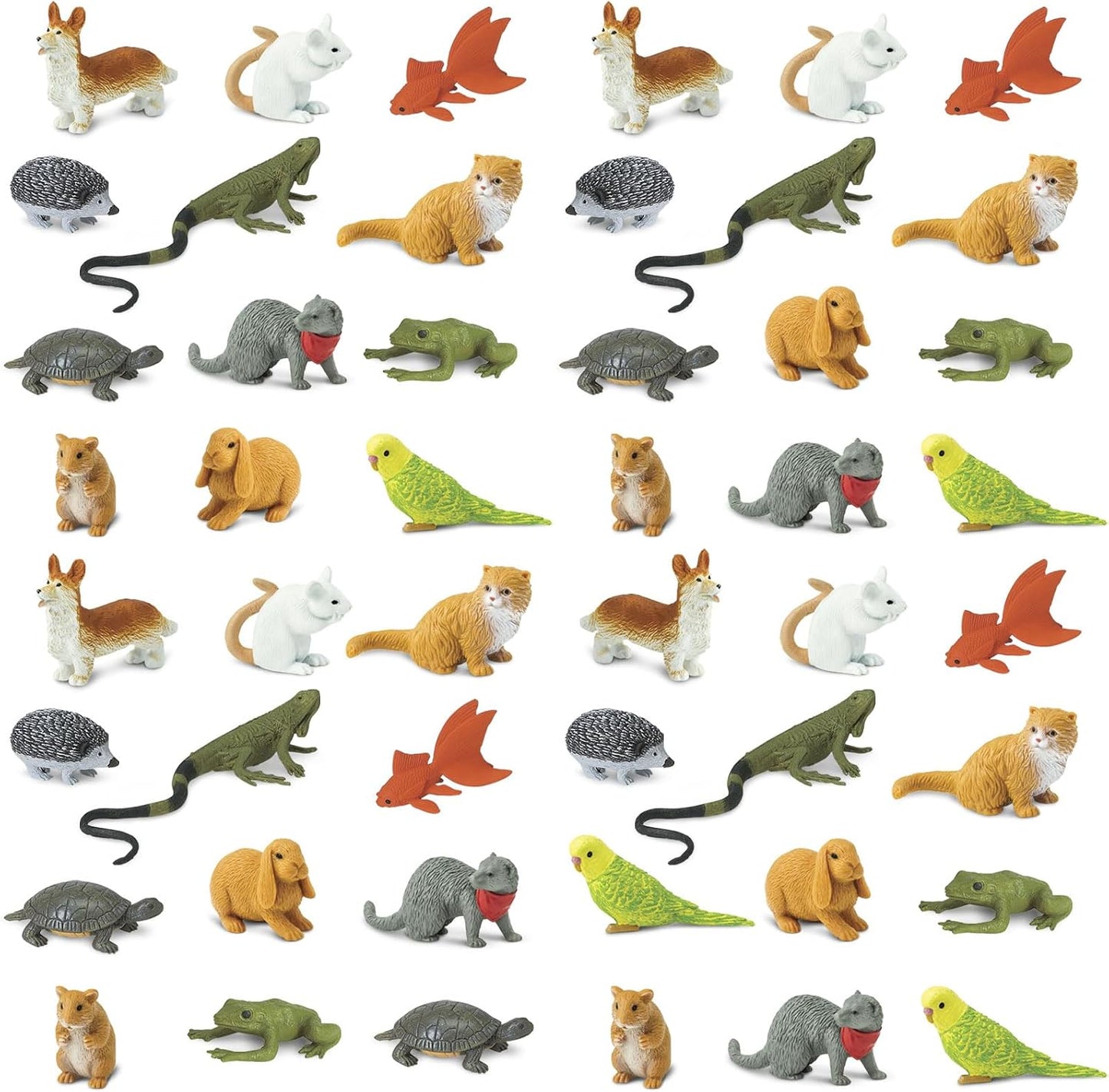 Safari Ltd. Pets Bulk Bag - Juego de figuras de juguete en miniatur...