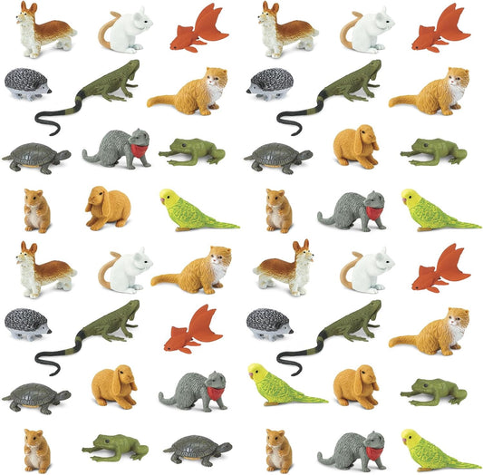 Safari Ltd. Pets Bulk Bag - Juego de figuras de juguete en miniatur...